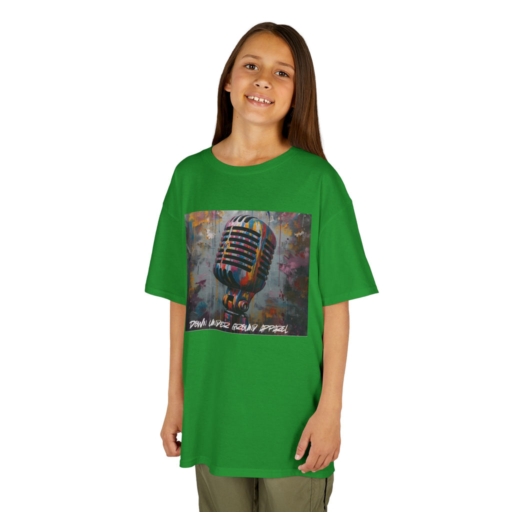 Colourful Microphone Kids T-shirt