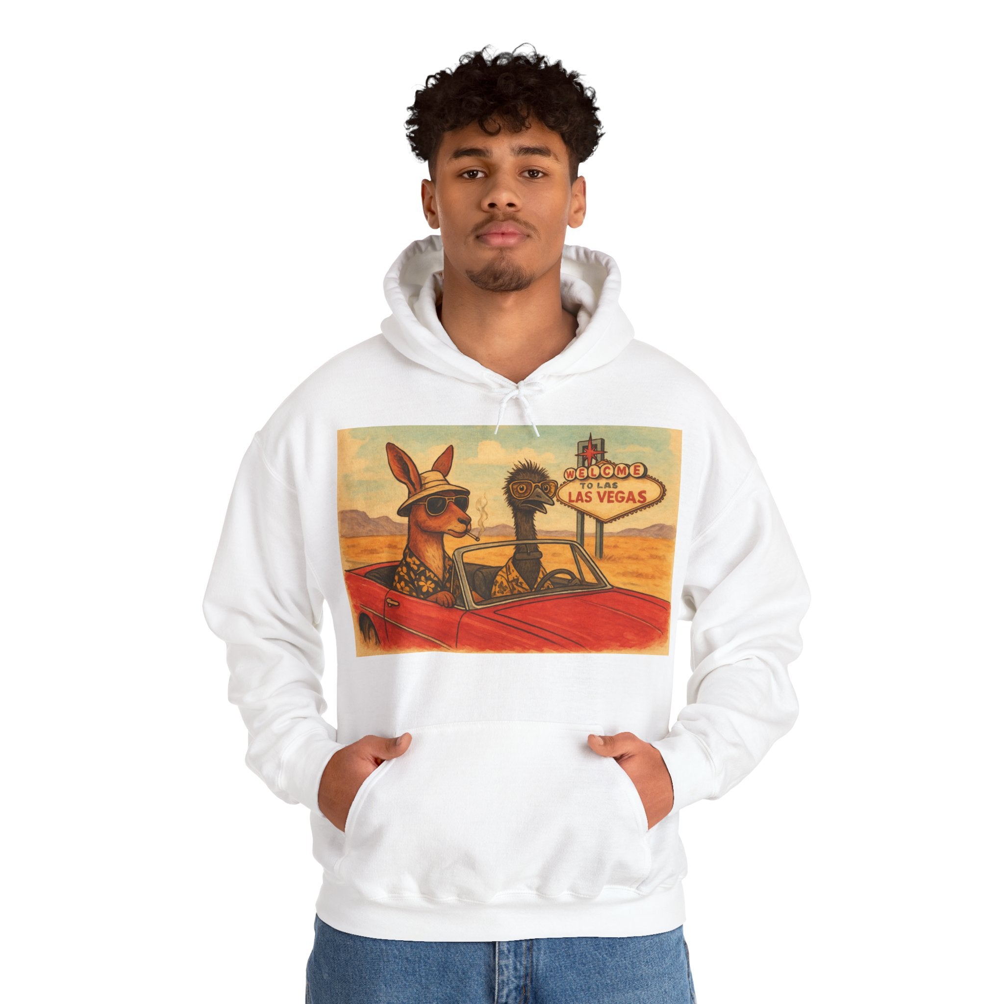 Fear and Loathing With Aussie Animals Hoodie