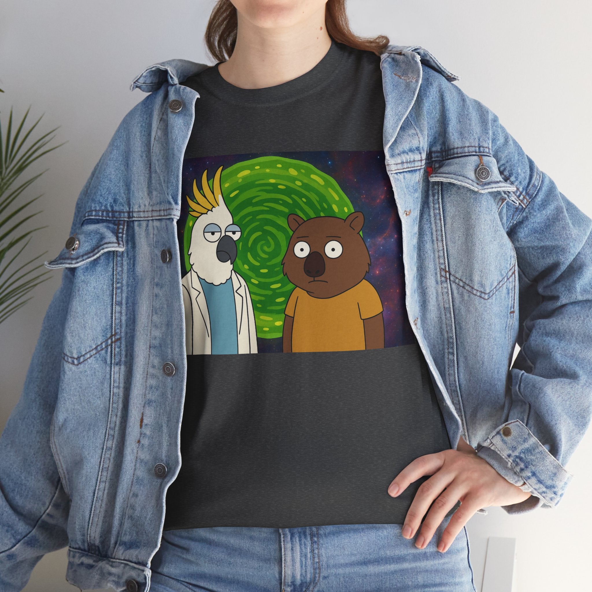 Interdimensional Cockatoo & Wombat T-shirt