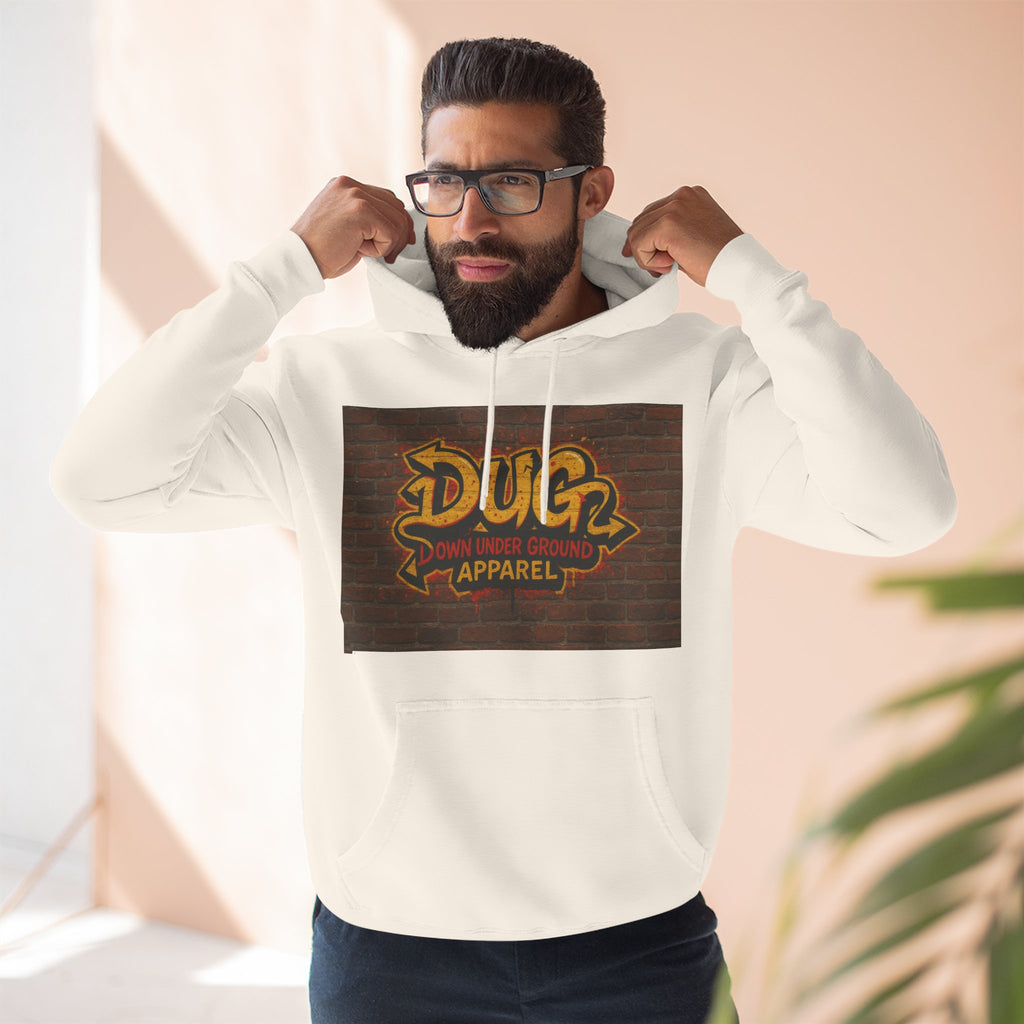 Down Under Ground Graffiti Hip Hop Hoodie