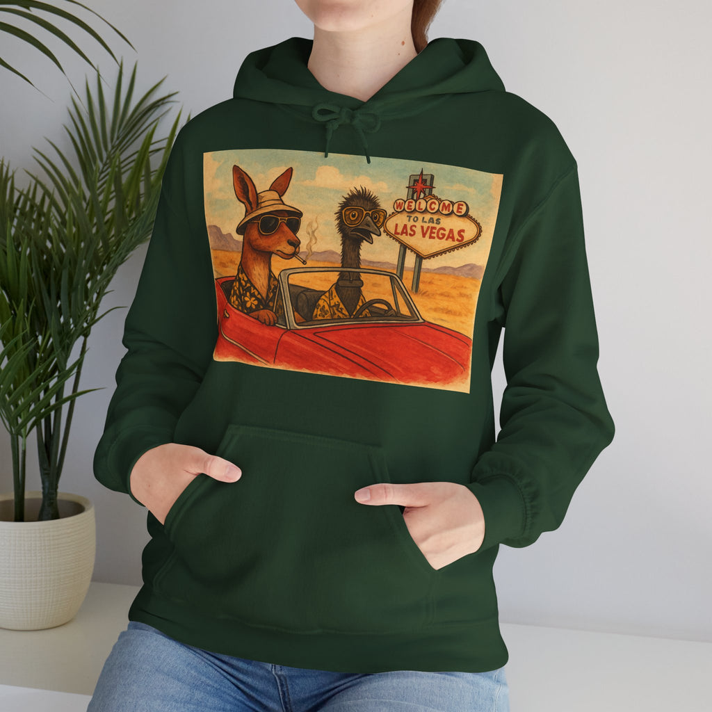Fear and Loathing With Aussie Animals Hoodie