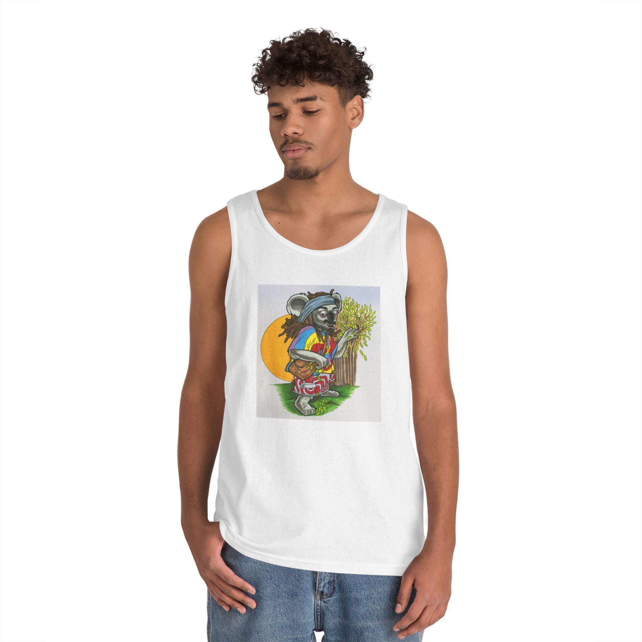 Cheeky Rasta Koala Singlet