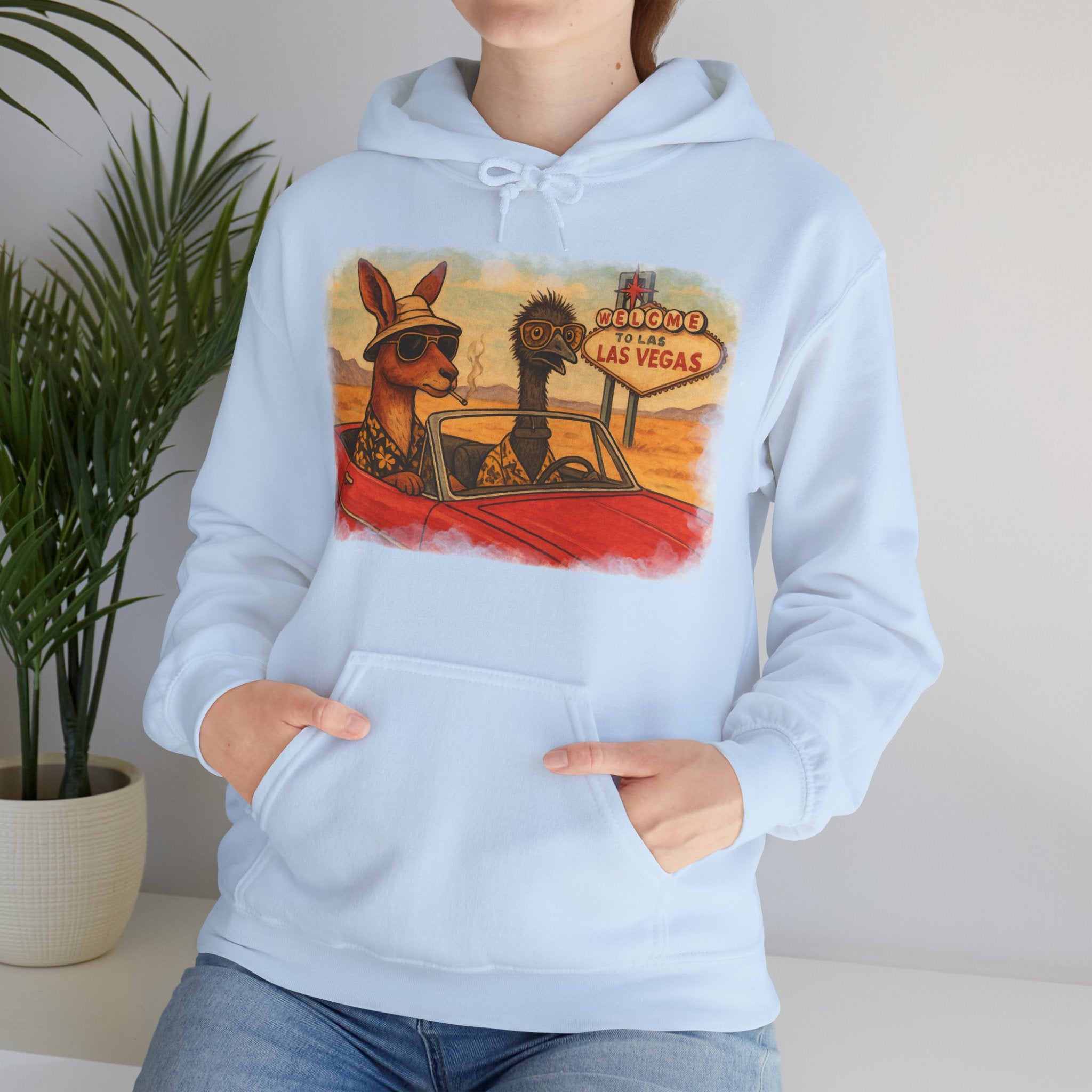 Fear and Loathing With Aussie Animals Hoodie