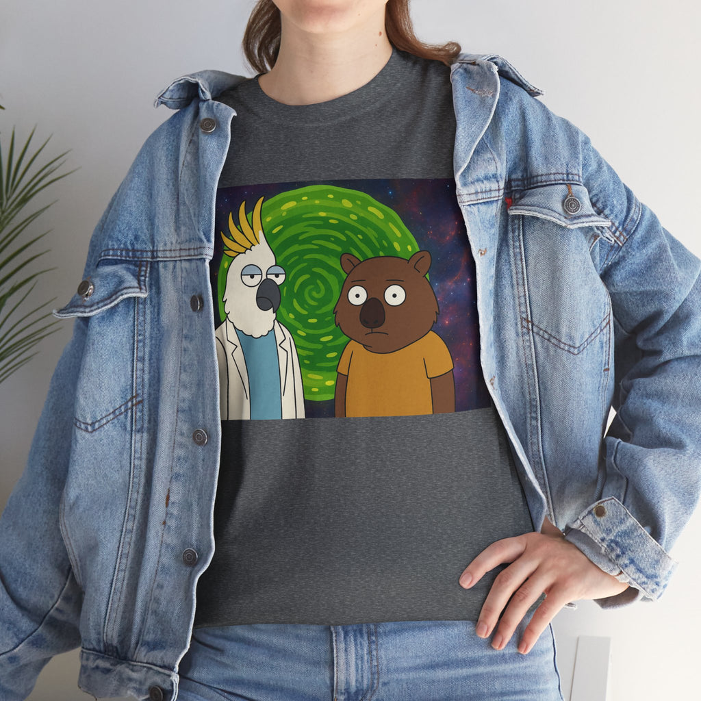 Interdimensional Cockatoo & Wombat T-shirt