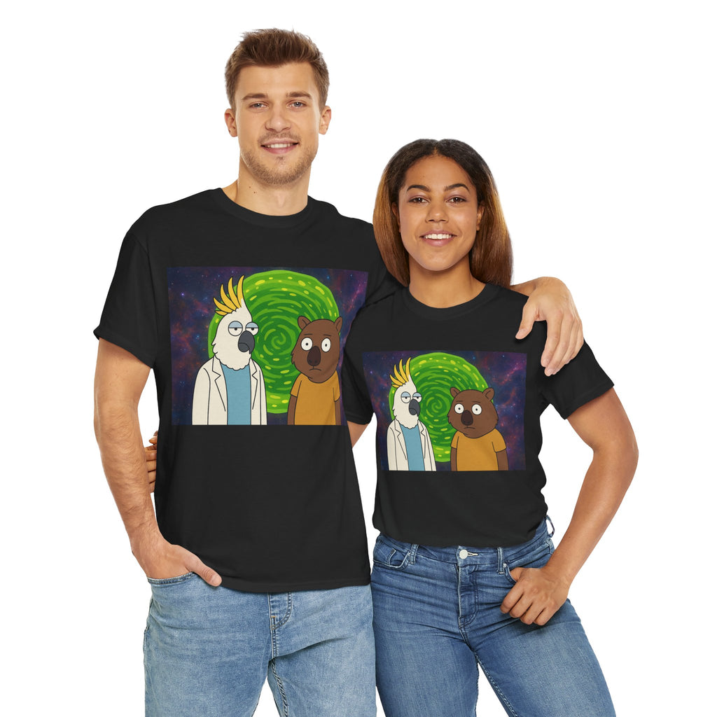 Interdimensional Cockatoo & Wombat T-shirt