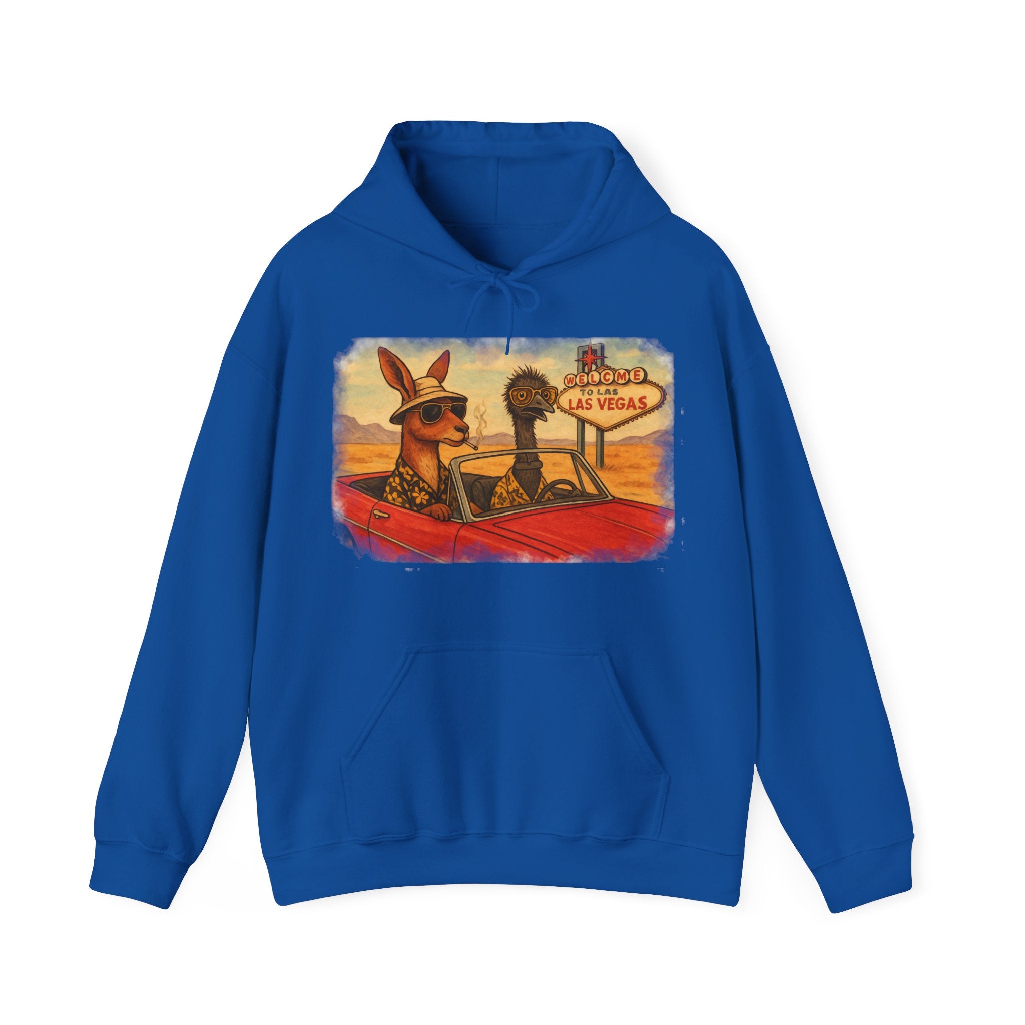 Fear and Loathing With Aussie Animals Hoodie