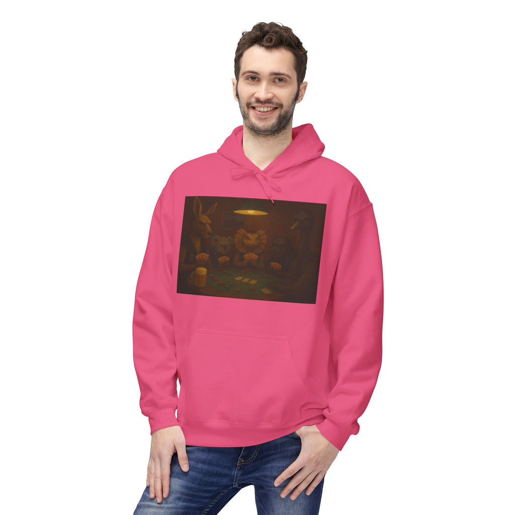 Australian Animals Playing Poker Hoodie
