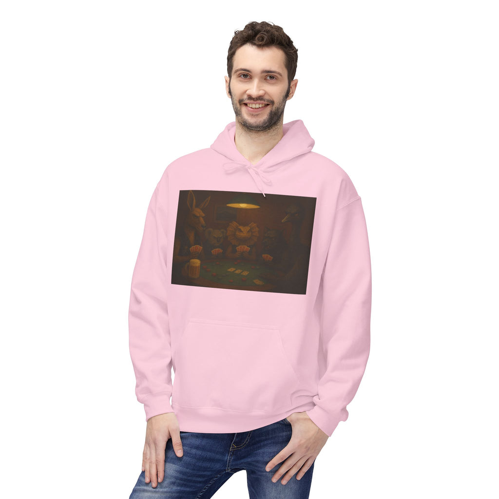 Australian Animals Playing Poker Hoodie