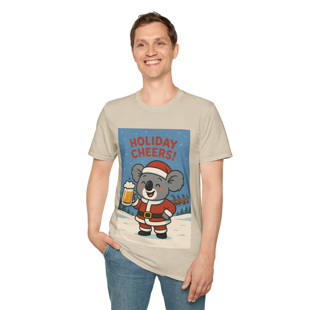 Christmas Cheers Koala Santa T-Shirt