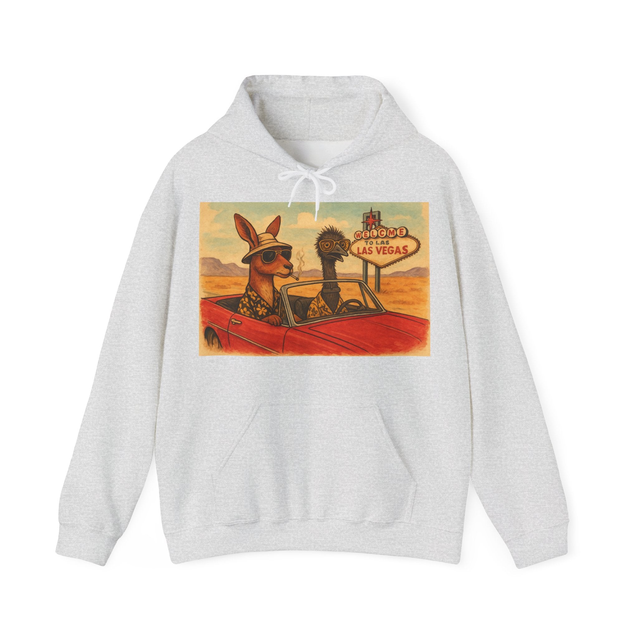 Fear and Loathing With Aussie Animals Hoodie