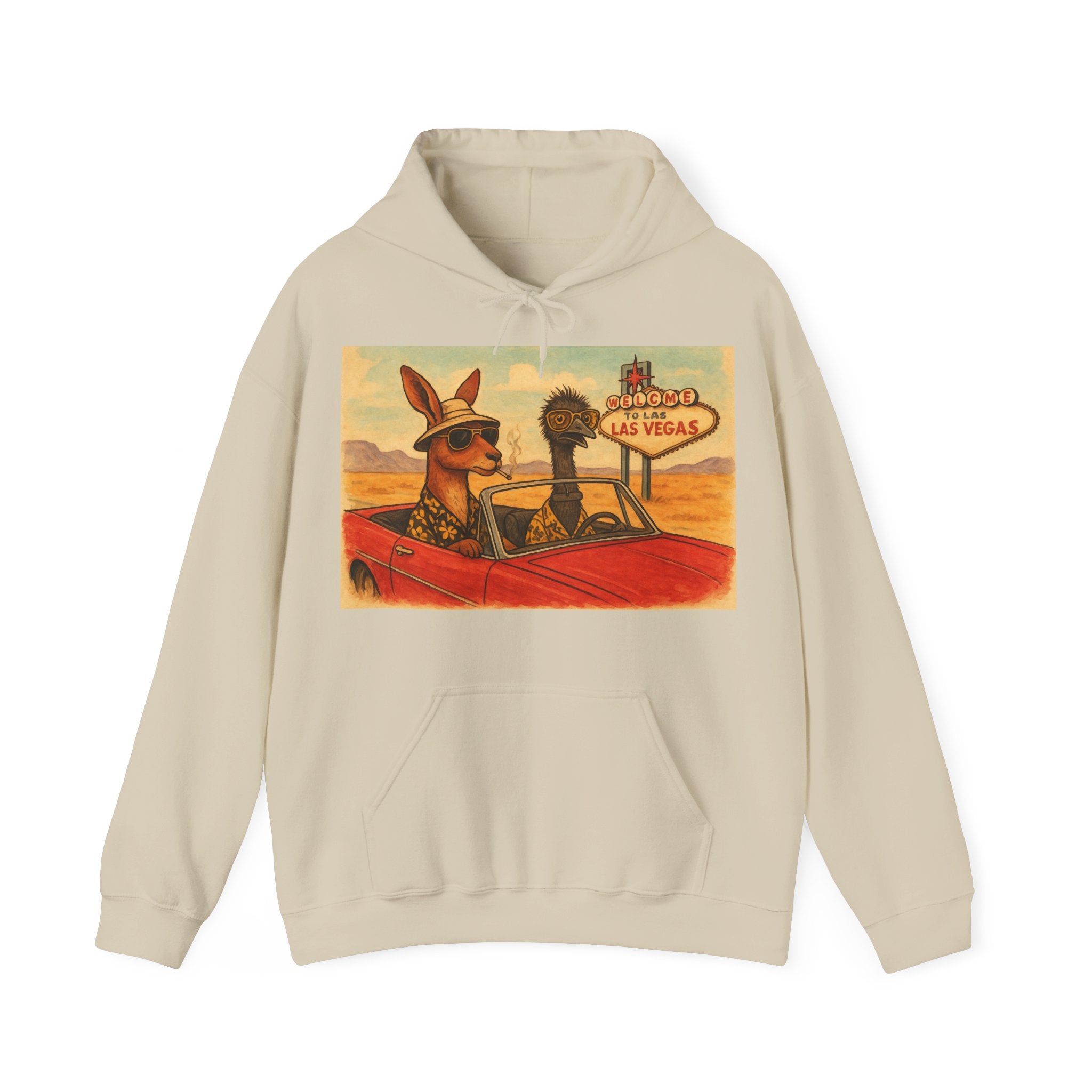 Fear and Loathing With Aussie Animals Hoodie