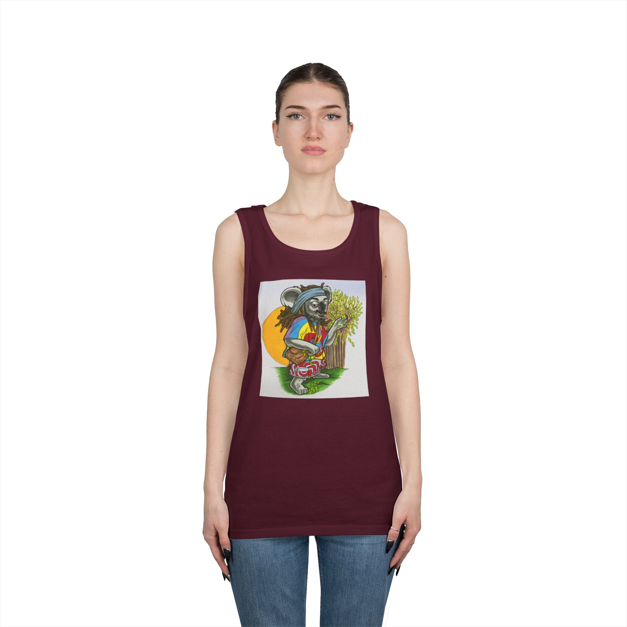 Cheeky Rasta Koala Singlet