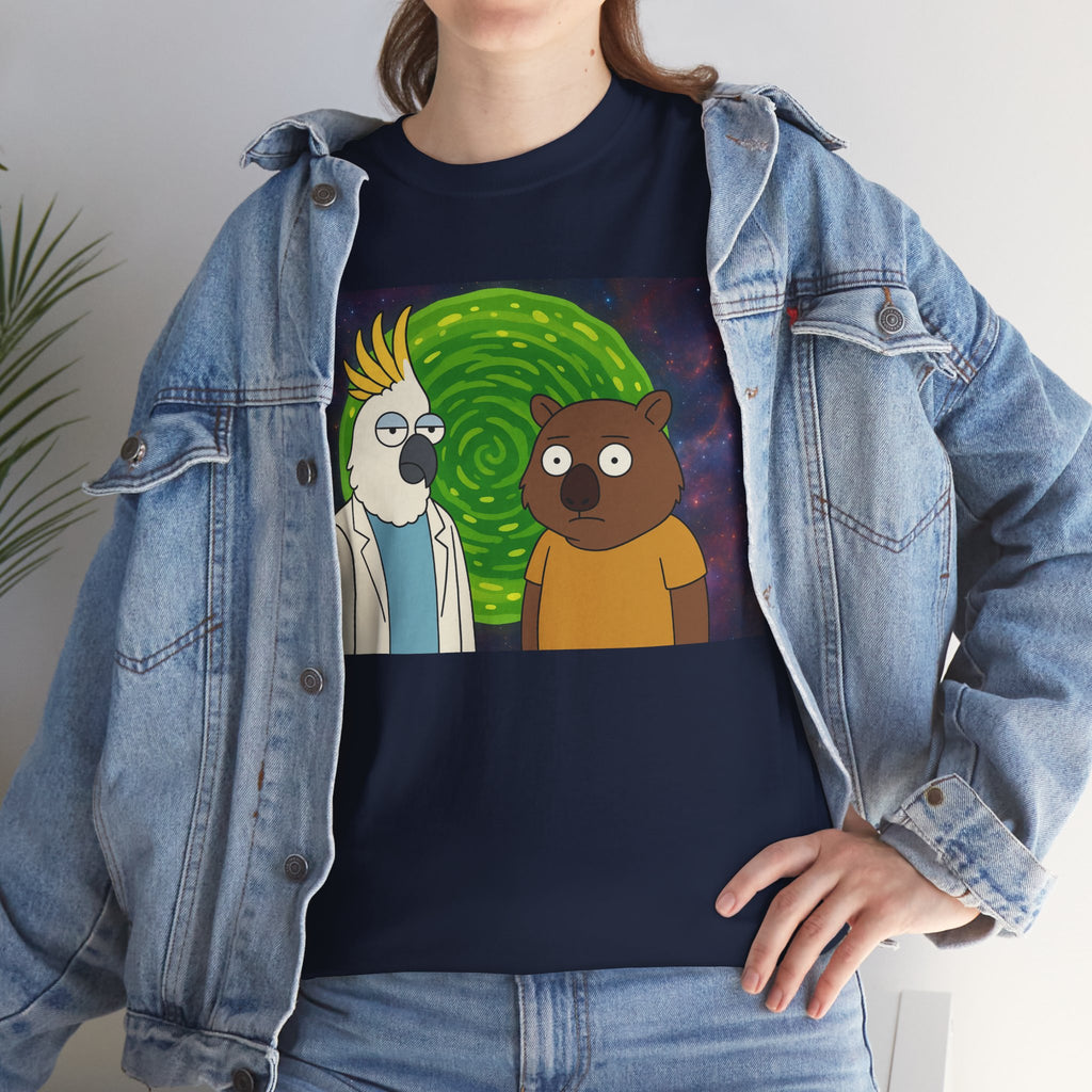 Interdimensional Cockatoo & Wombat T-shirt