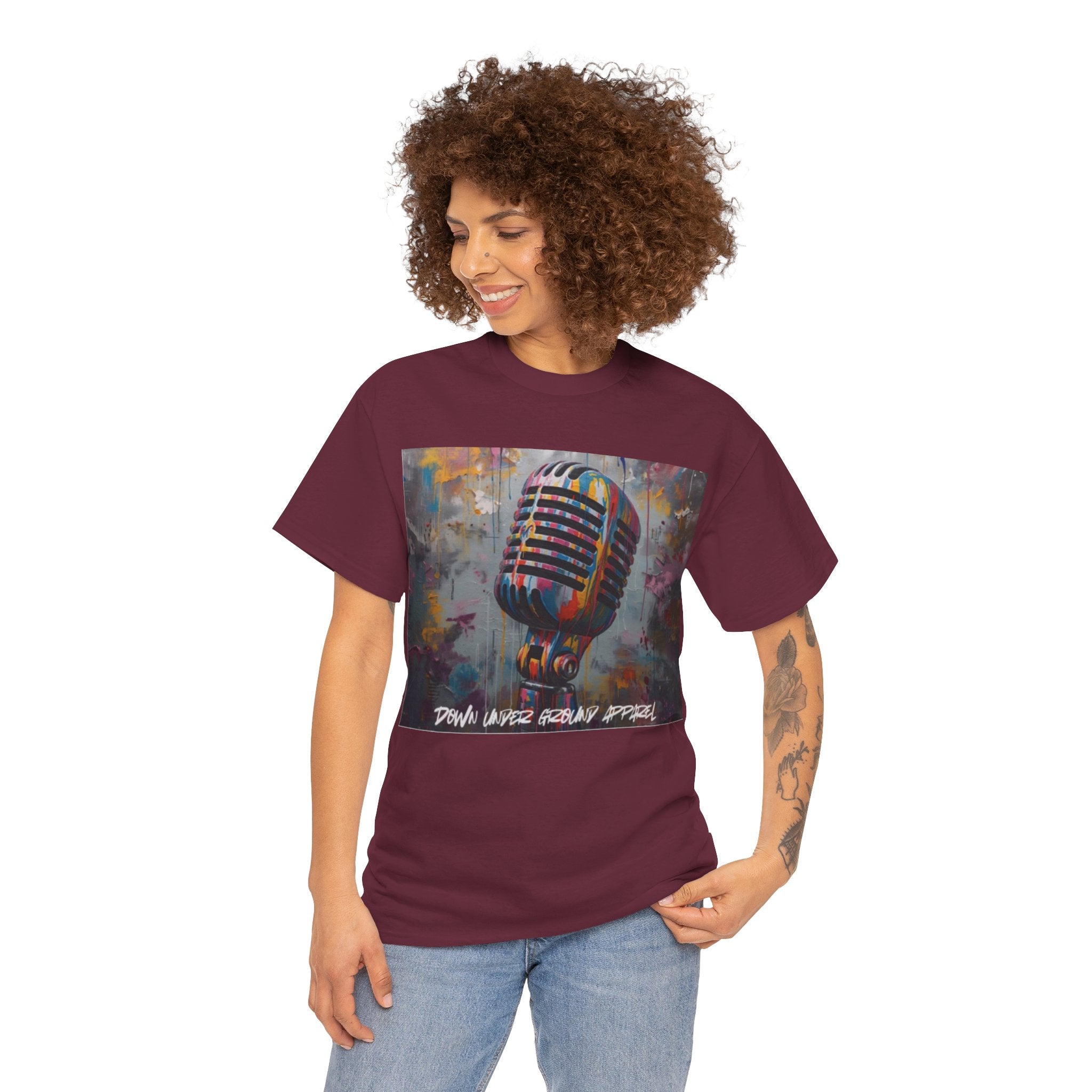 Colourful Graffiti Mic T-Shirt