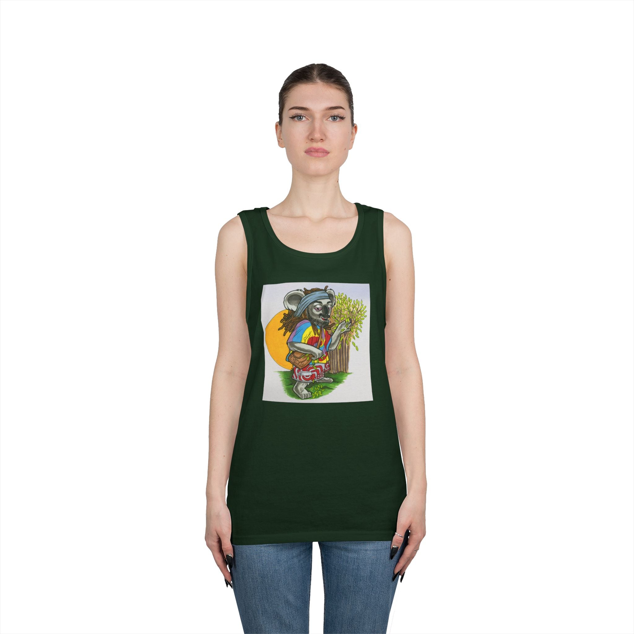 Cheeky Rasta Koala Singlet