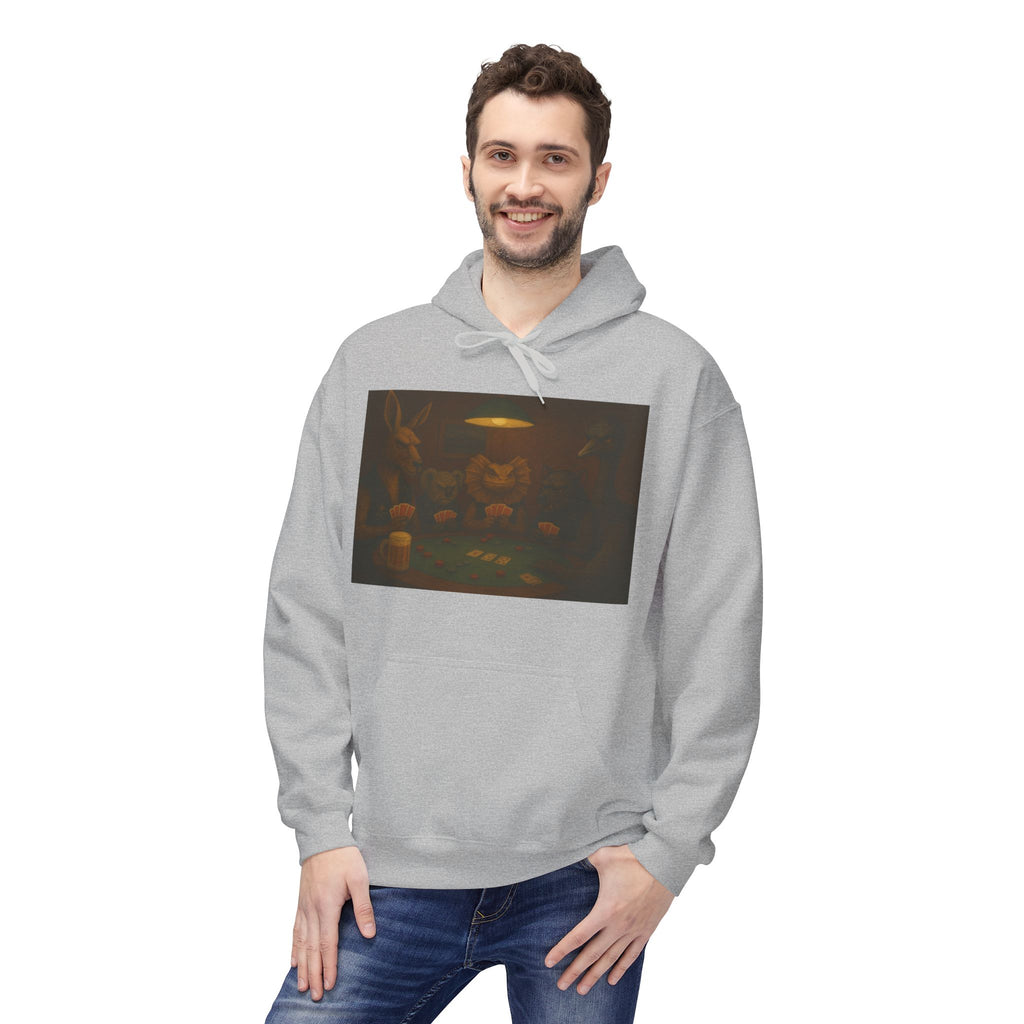 Australian Animals Playing Poker Hoodie