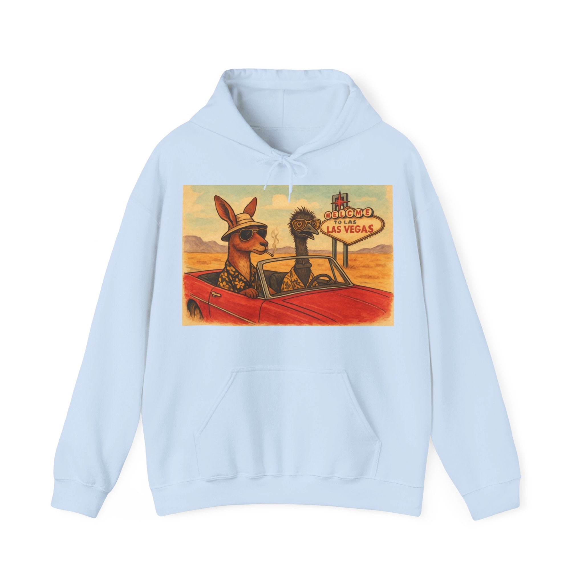 Fear and Loathing With Aussie Animals Hoodie