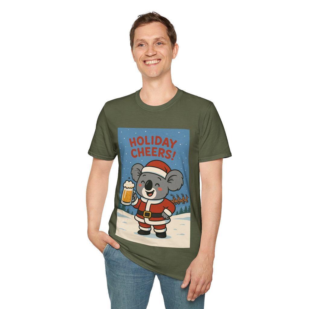 Christmas Cheers Koala Santa T-Shirt