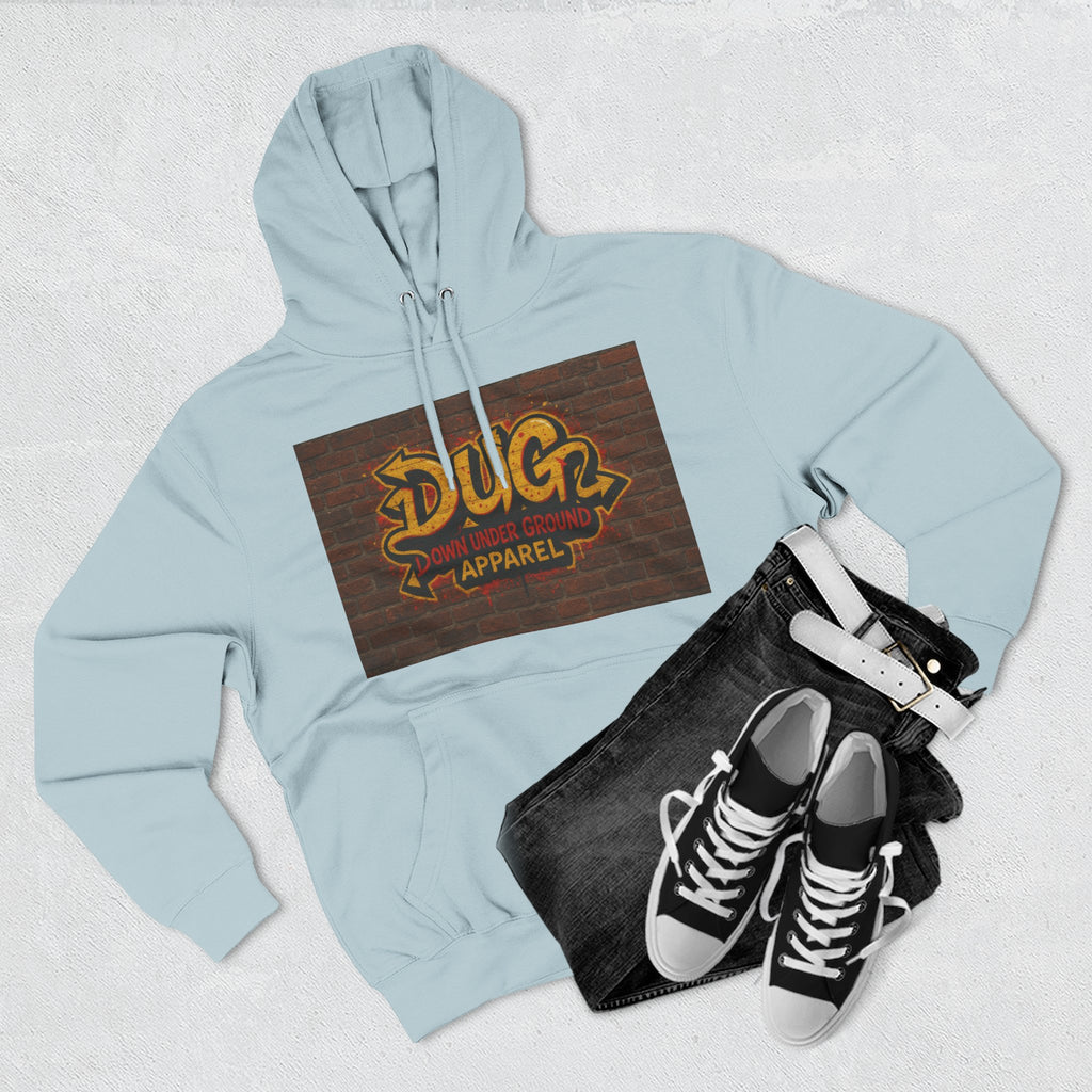 Down Under Ground Graffiti Hip Hop Hoodie