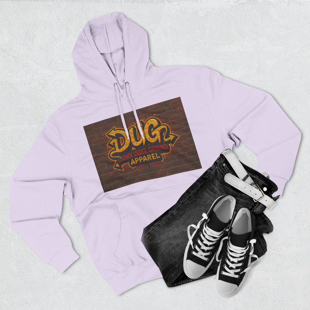 Down Under Ground Graffiti Hip Hop Hoodie
