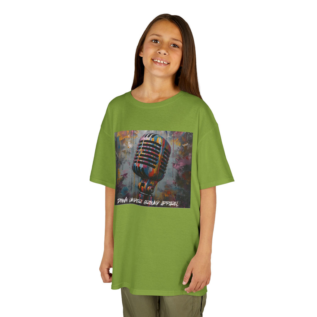 Colourful Microphone Kids T-shirt