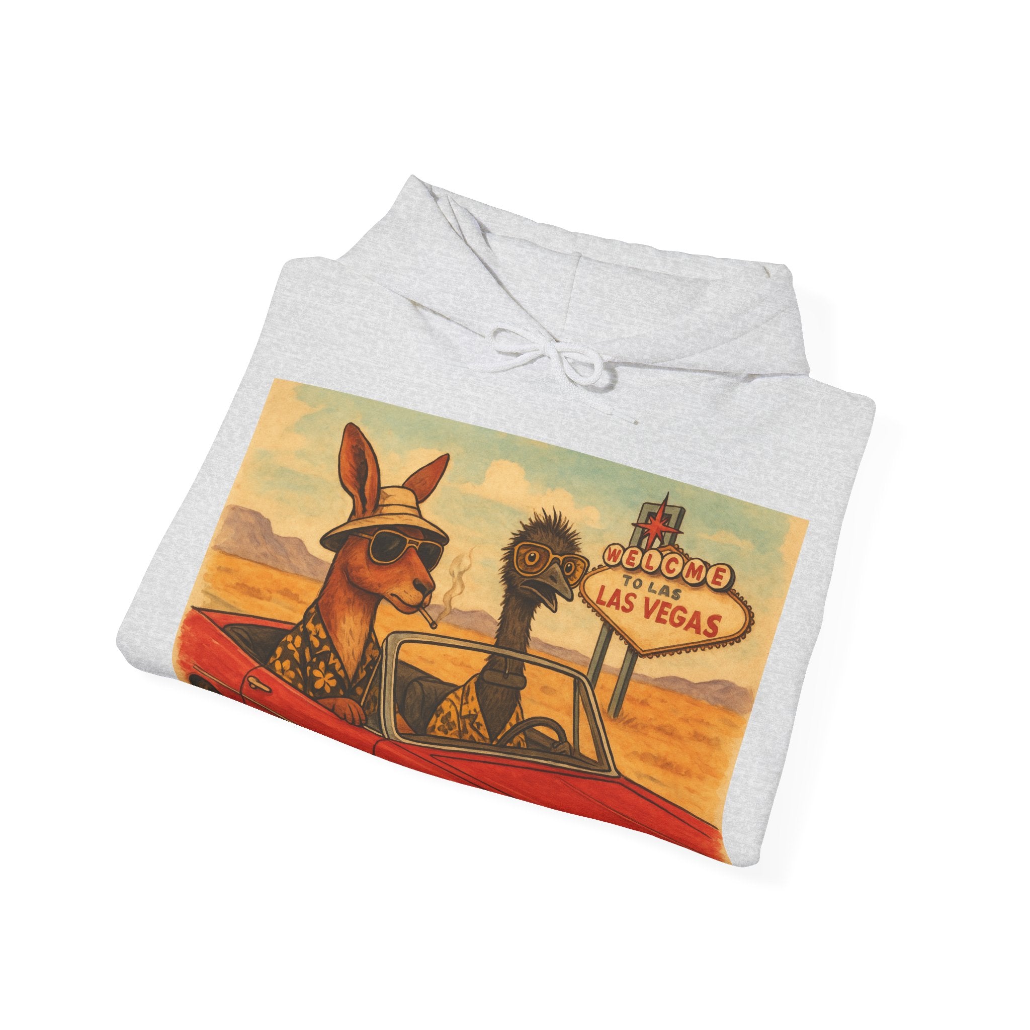 Fear and Loathing With Aussie Animals Hoodie