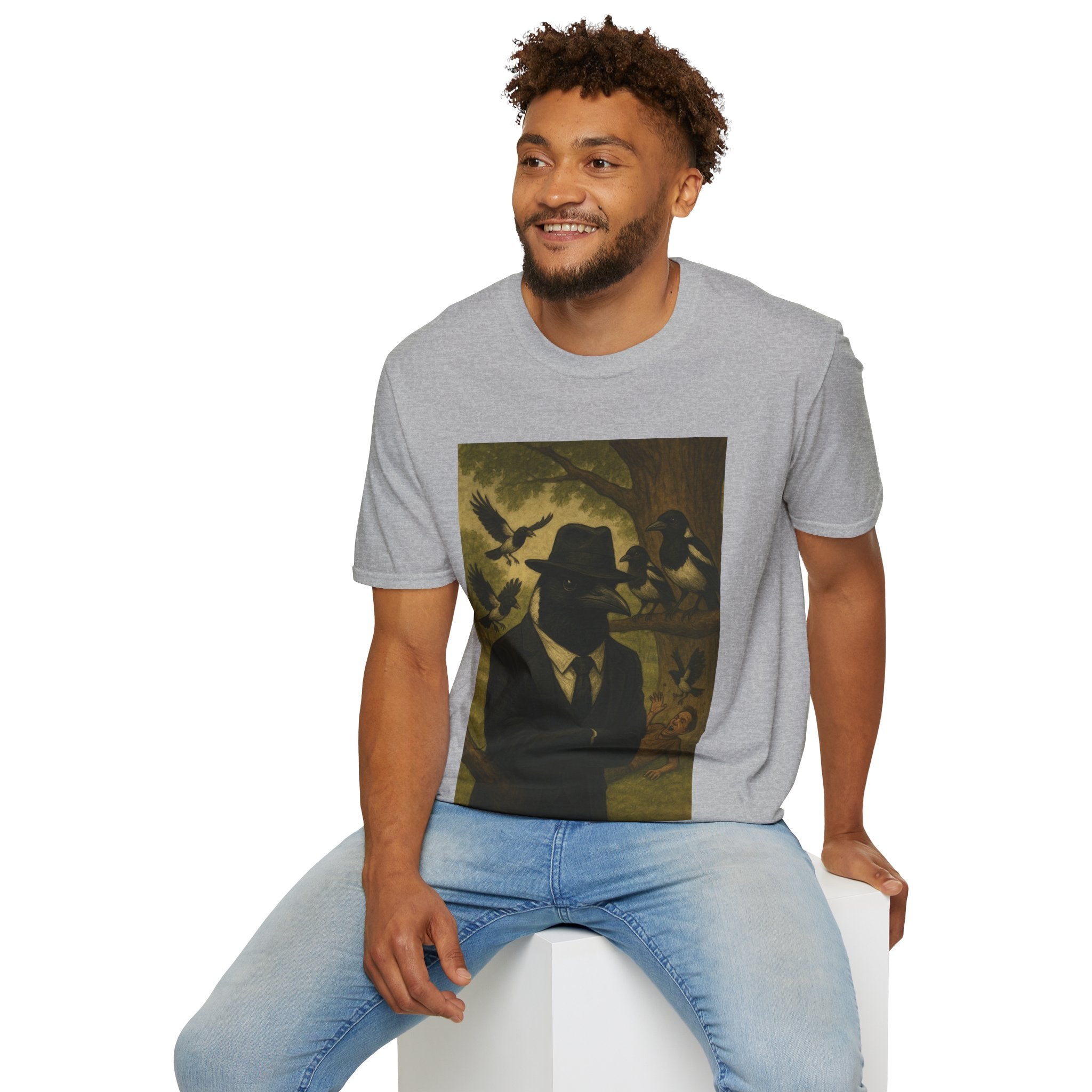 Mafia Magpie T‑Shirt — 'Swooping Season'