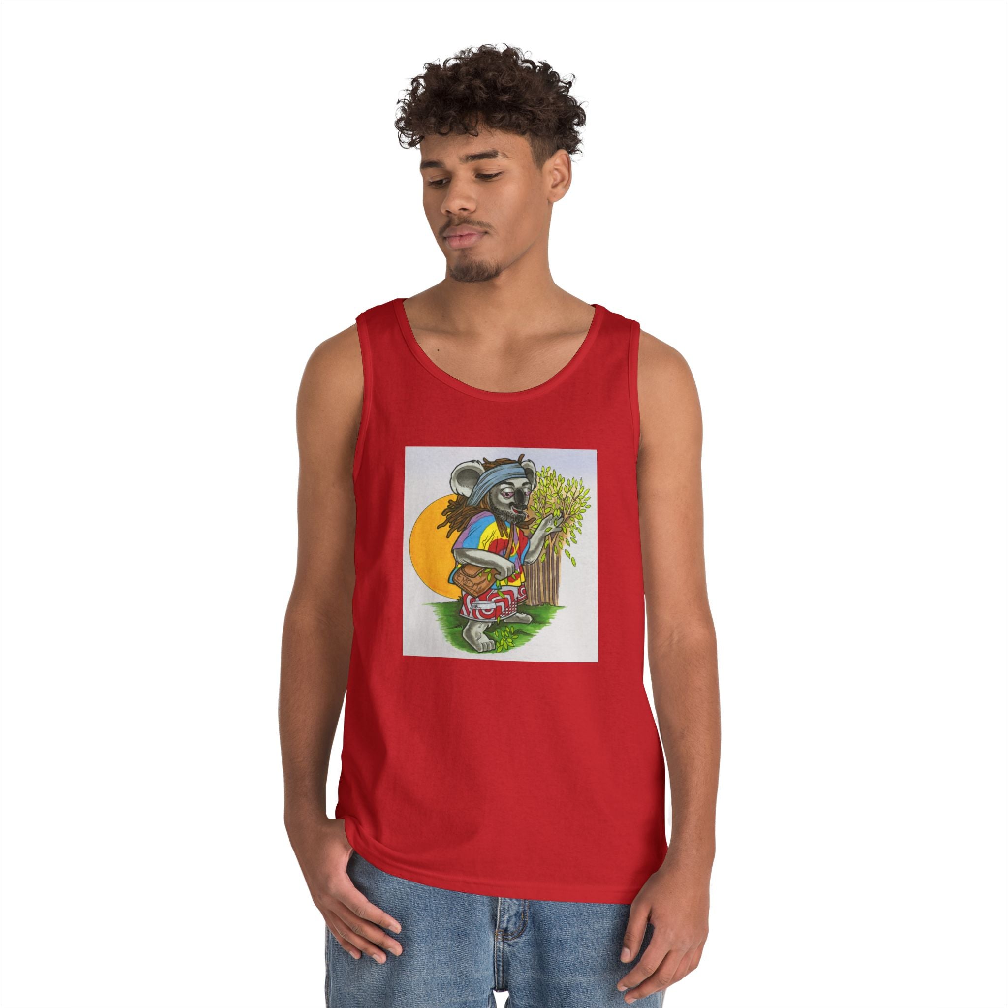 Cheeky Rasta Koala Singlet