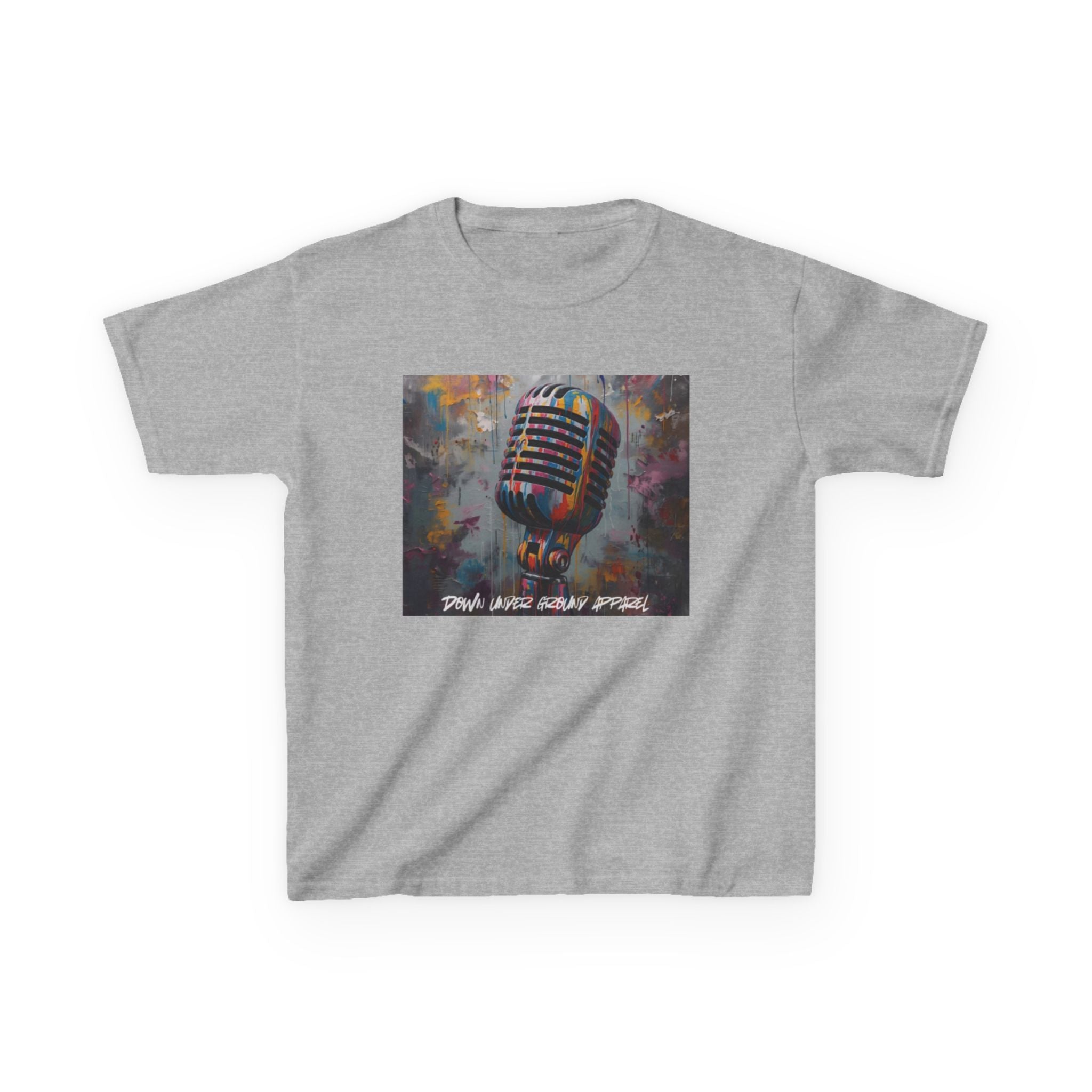 Colourful Microphone Kids T-shirt