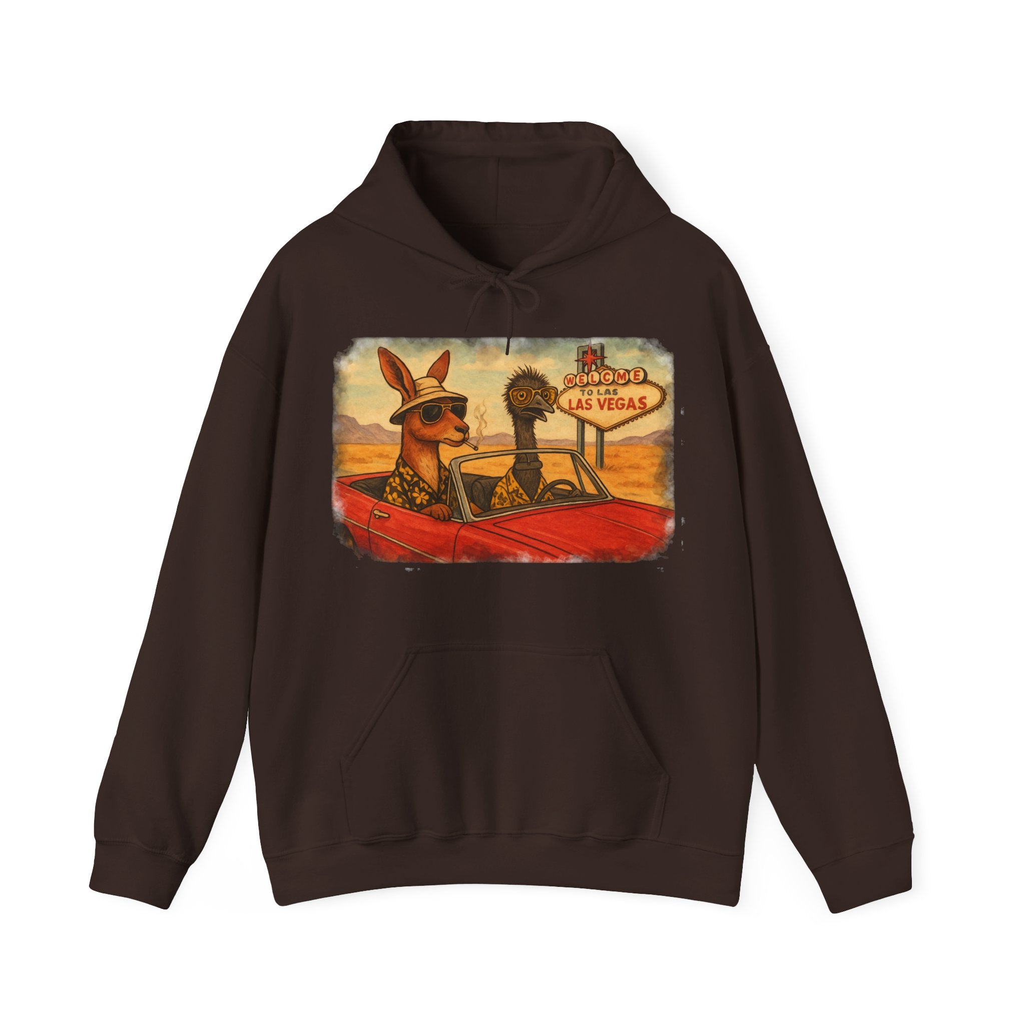 Fear and Loathing With Aussie Animals Hoodie