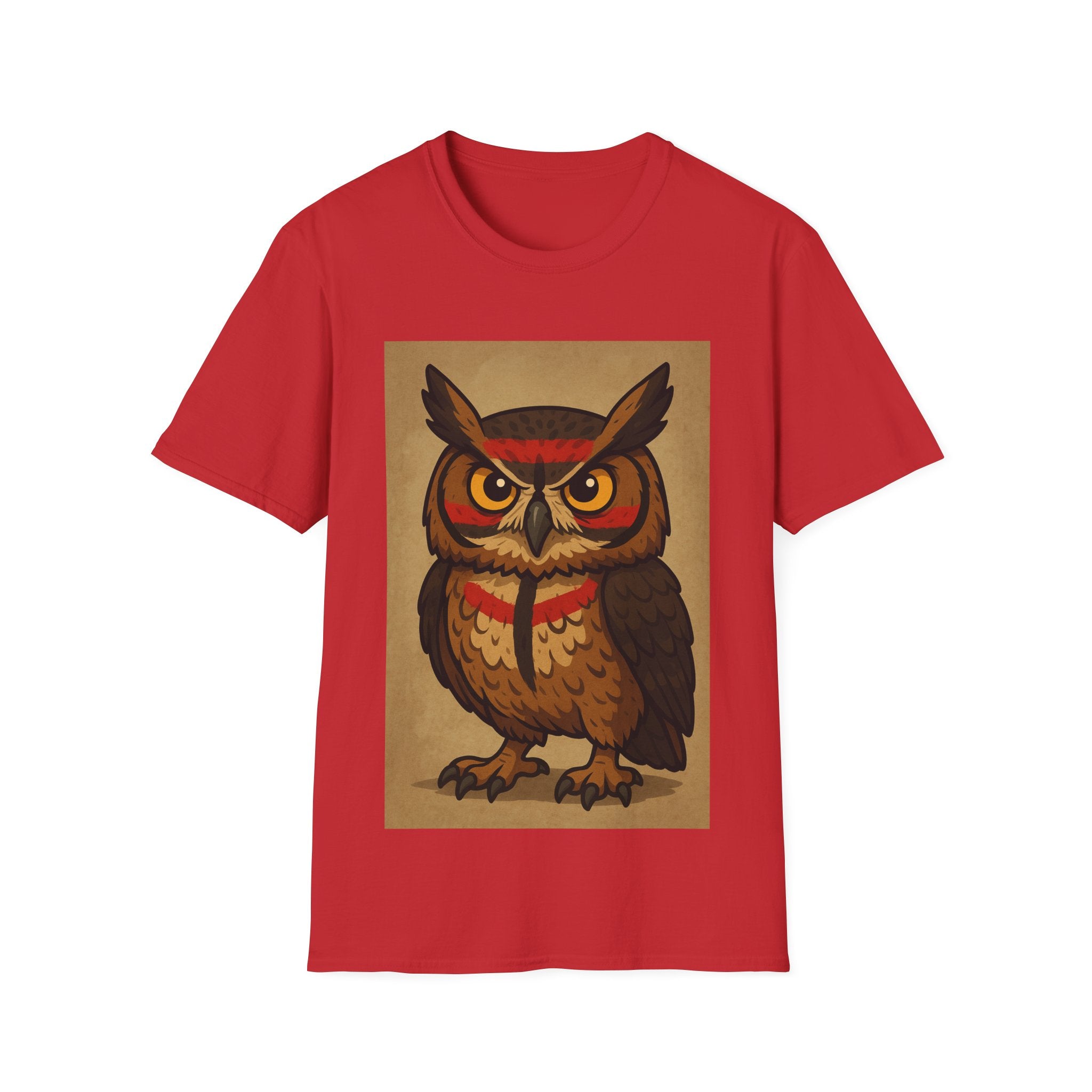 War Paint Owl T-Shirt
