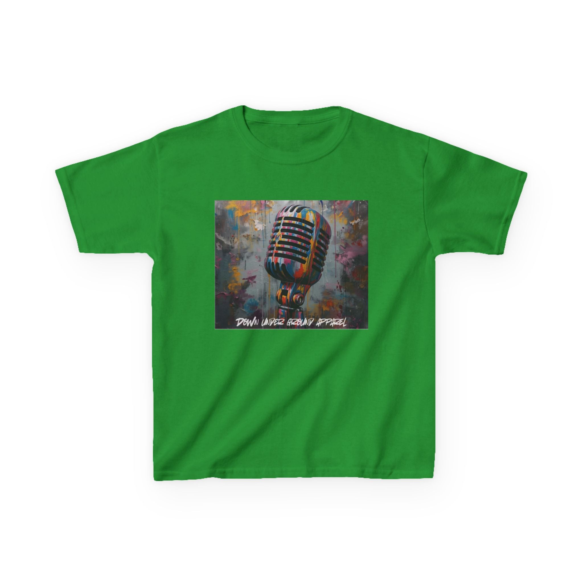 Colourful Microphone Kids T-shirt