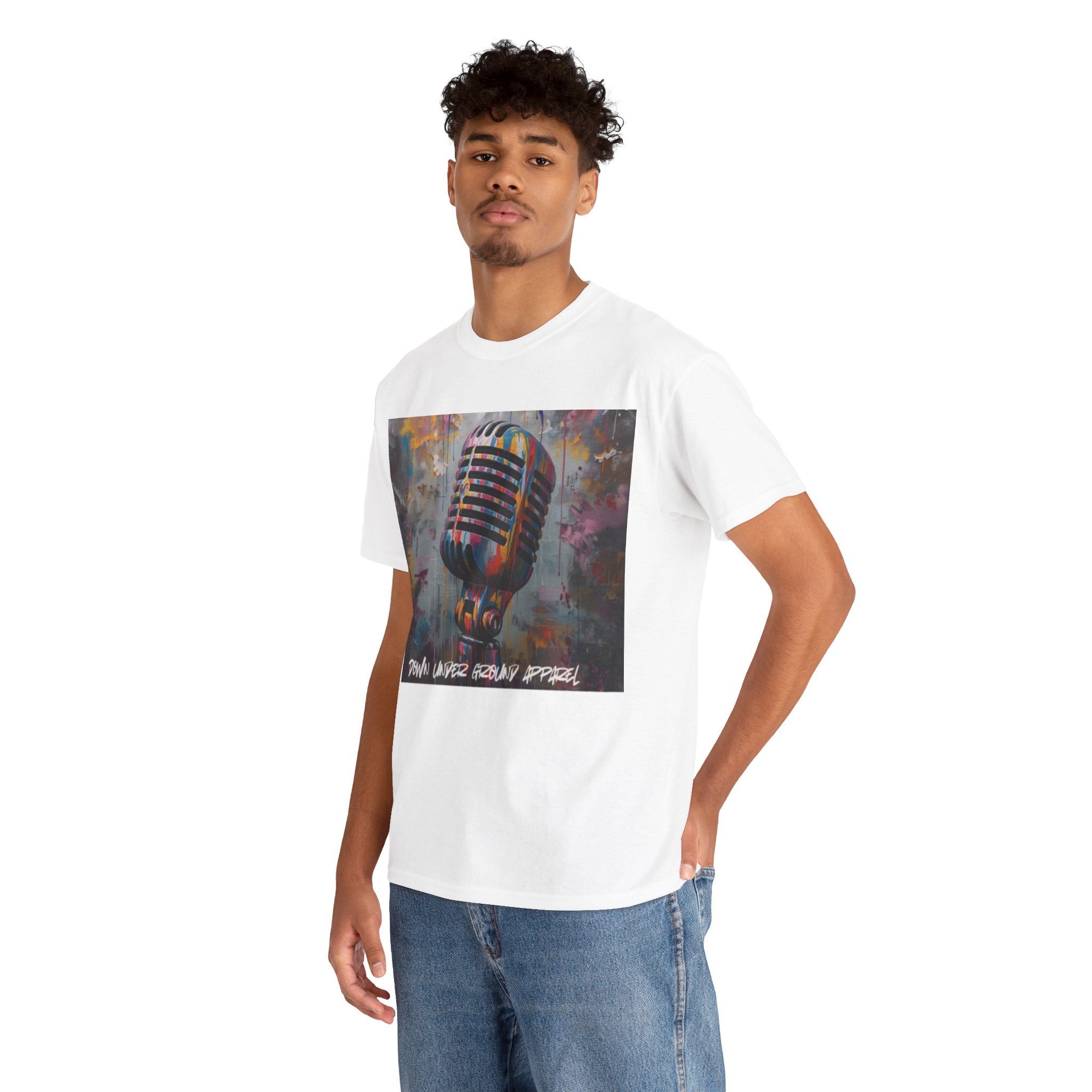 Colourful Graffiti Mic T-Shirt