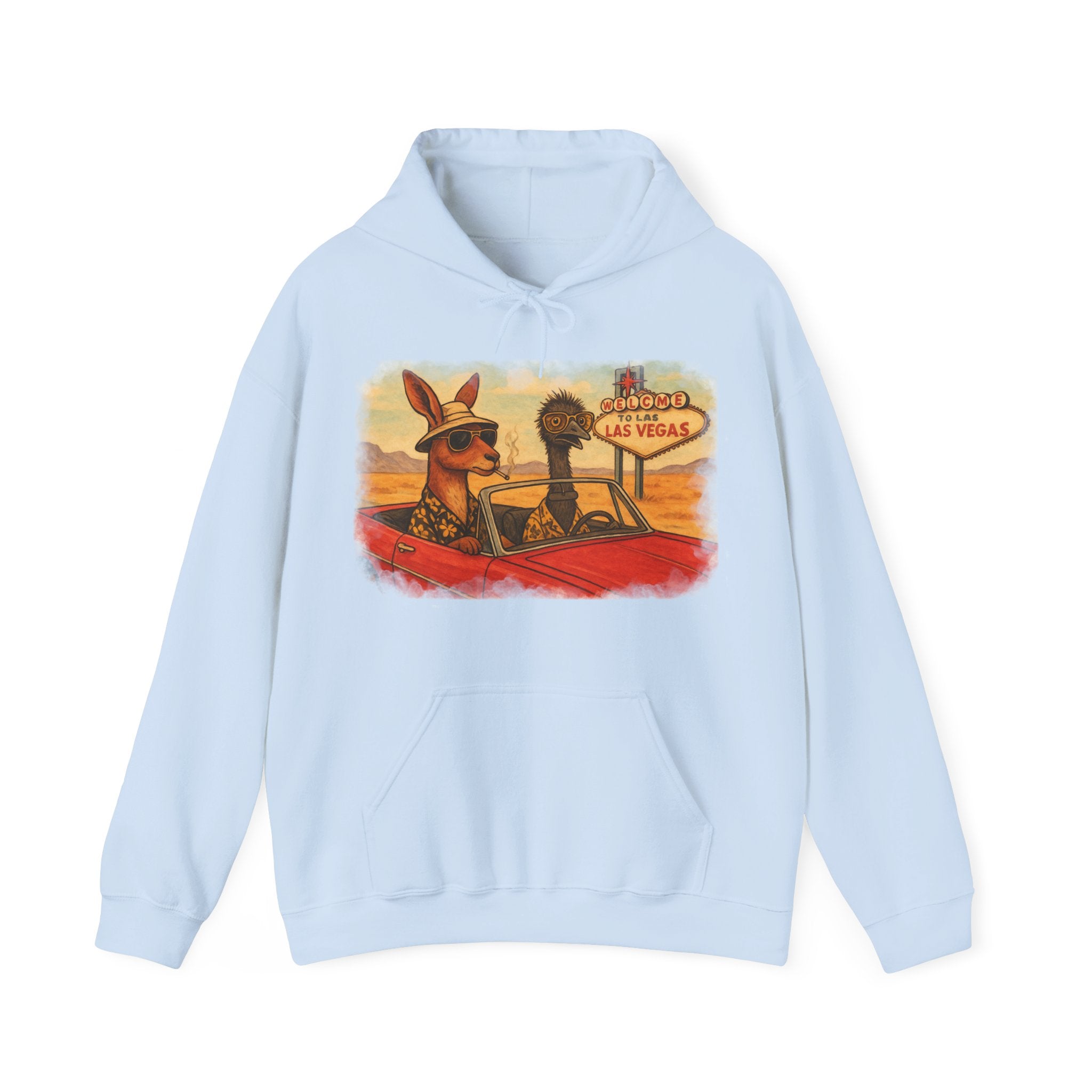 Fear and Loathing With Aussie Animals Hoodie