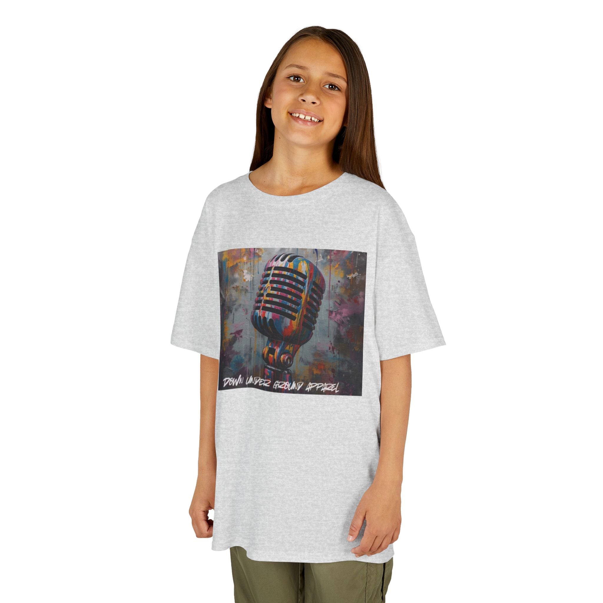 Colourful Microphone Kids T-shirt