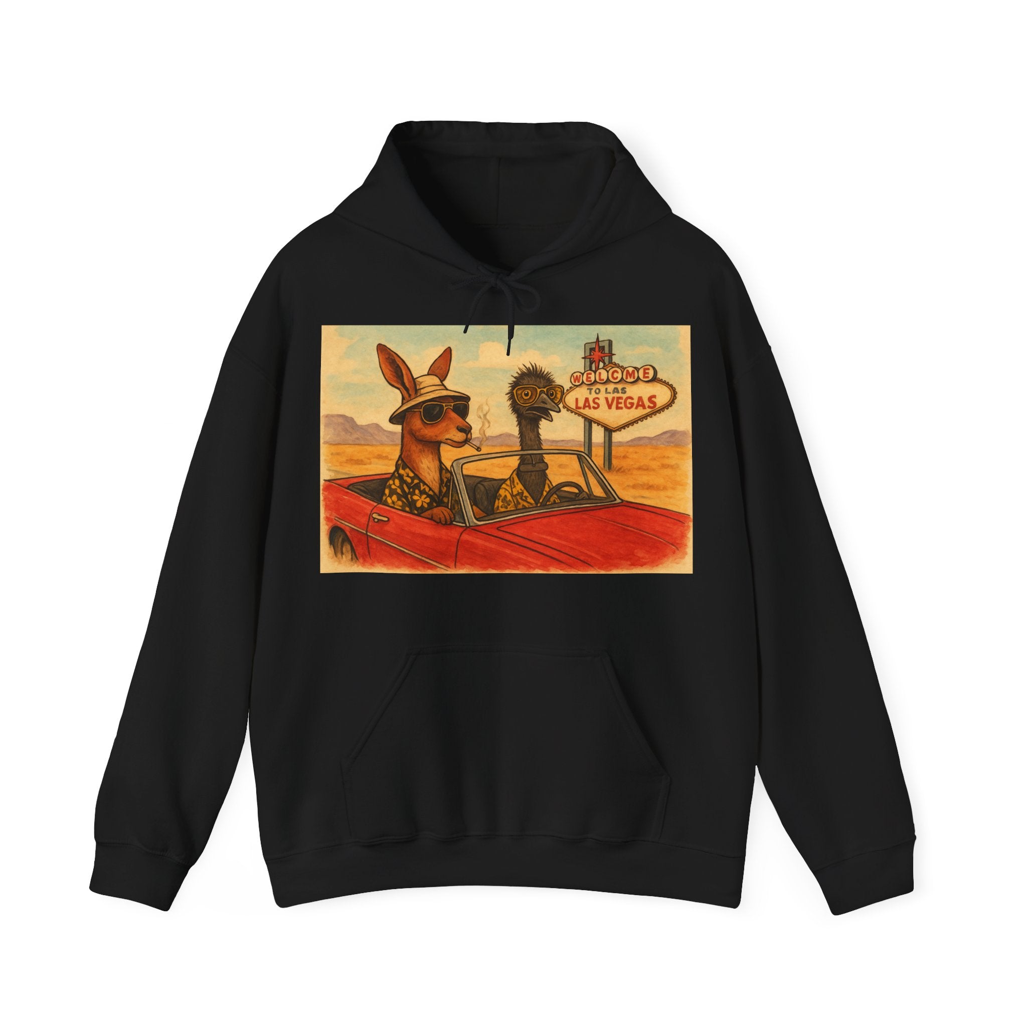 Fear and Loathing With Aussie Animals Hoodie