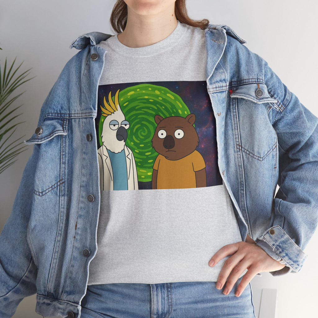 Interdimensional Cockatoo & Wombat T-shirt