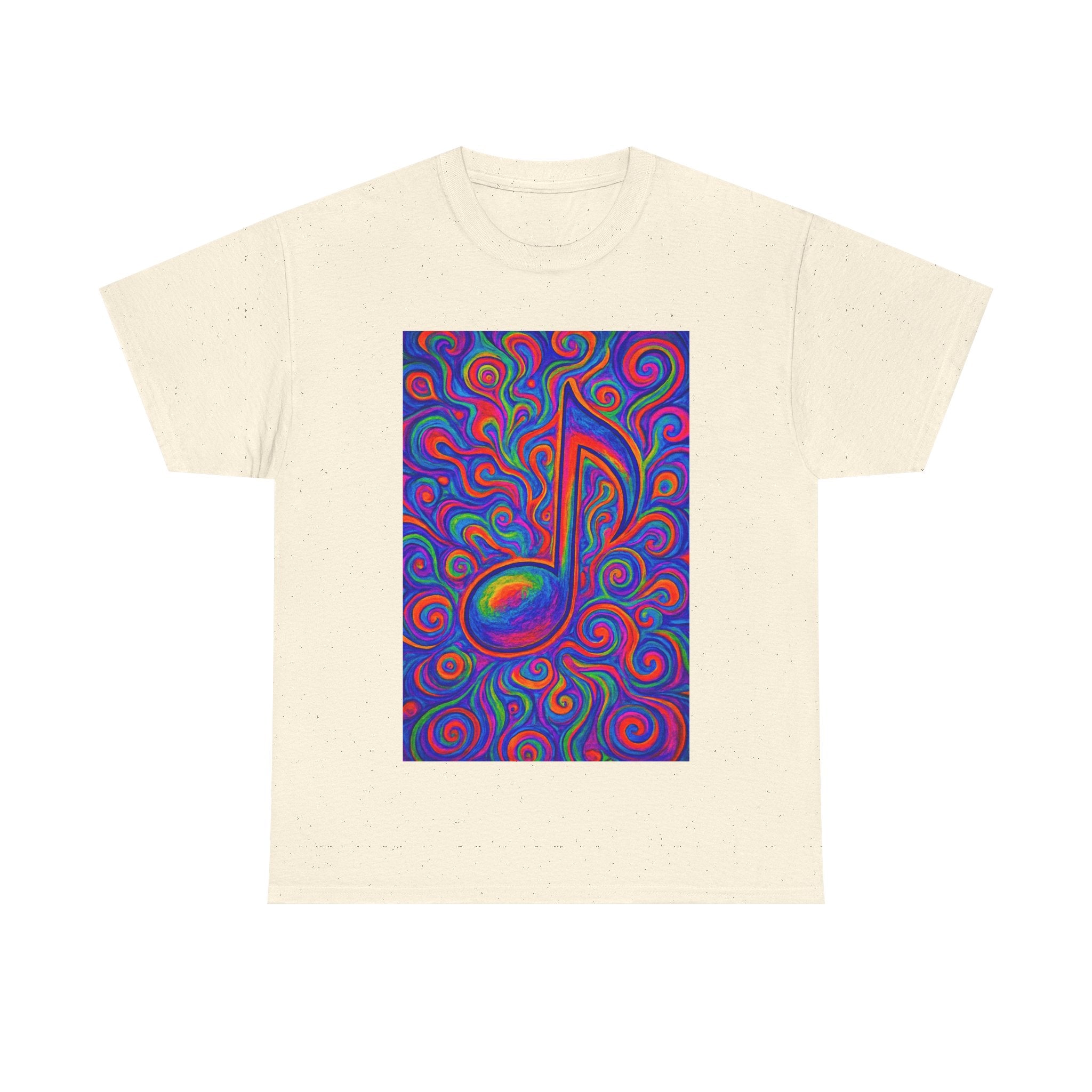 Psychedelic Music Note T-shirt
