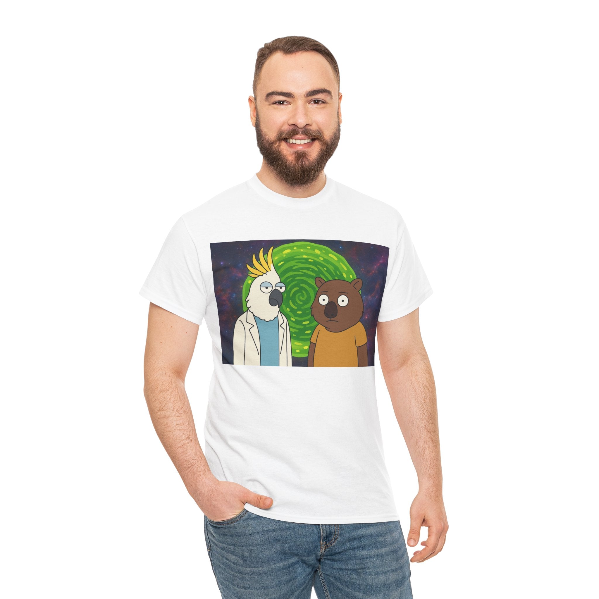 Interdimensional Cockatoo & Wombat T-shirt