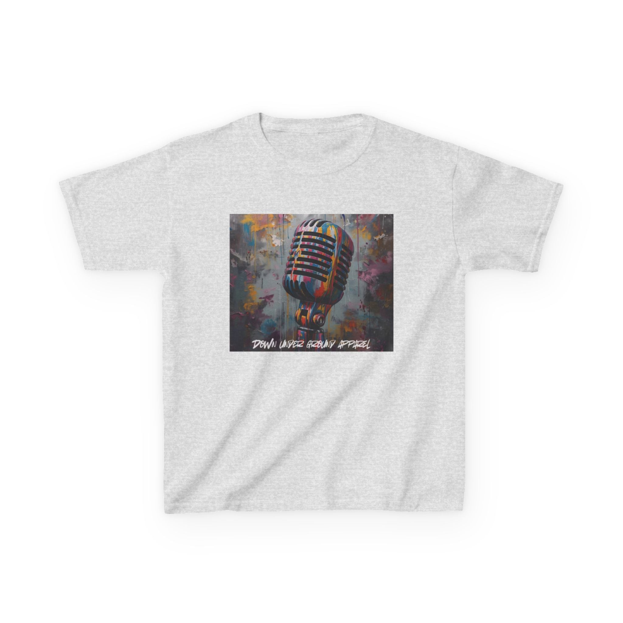 Colourful Microphone Kids T-shirt