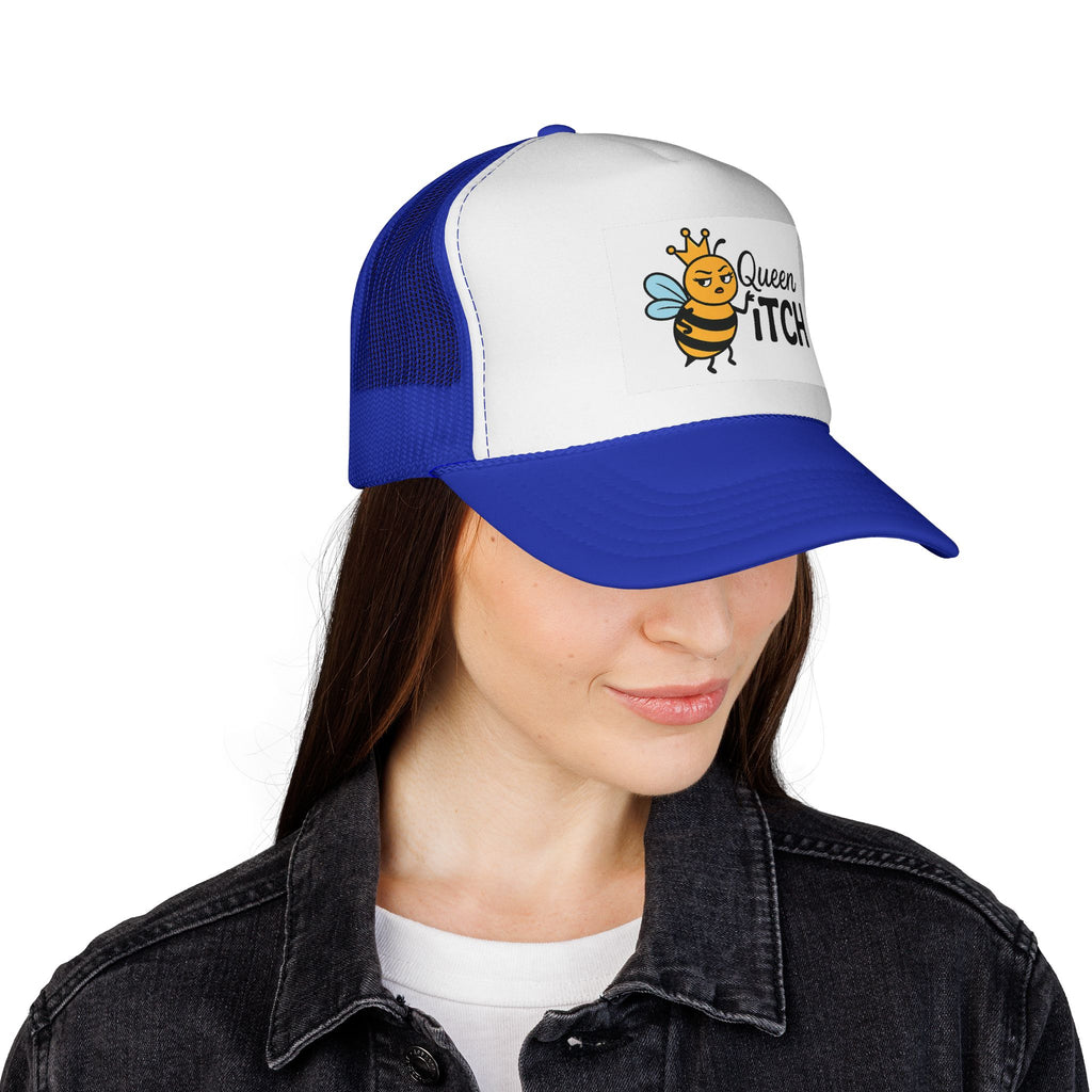Boss Bitch Trucker Cap - Queen Bee- Itch