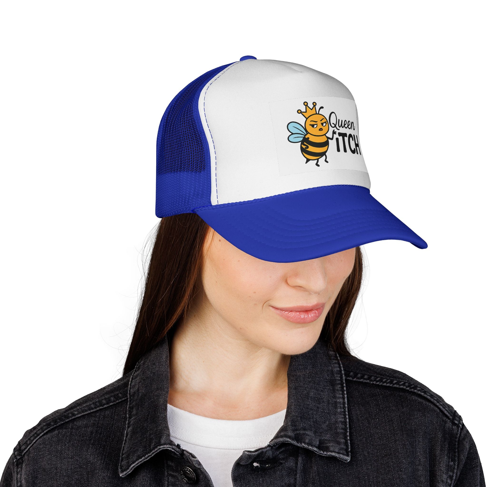 Boss Bitch Trucker Cap - Queen Bee- Itch