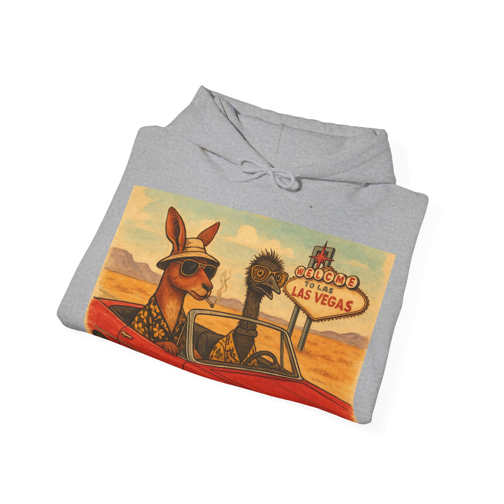 Fear and Loathing With Aussie Animals Hoodie