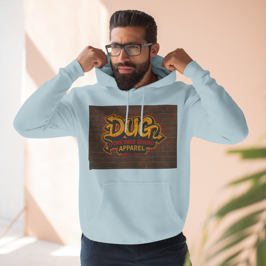 Down Under Ground Graffiti Hip Hop Hoodie