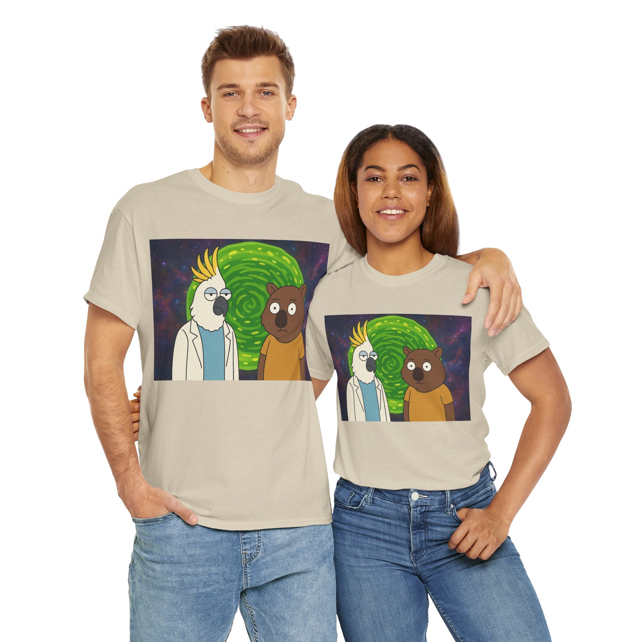 Interdimensional Cockatoo & Wombat T-shirt