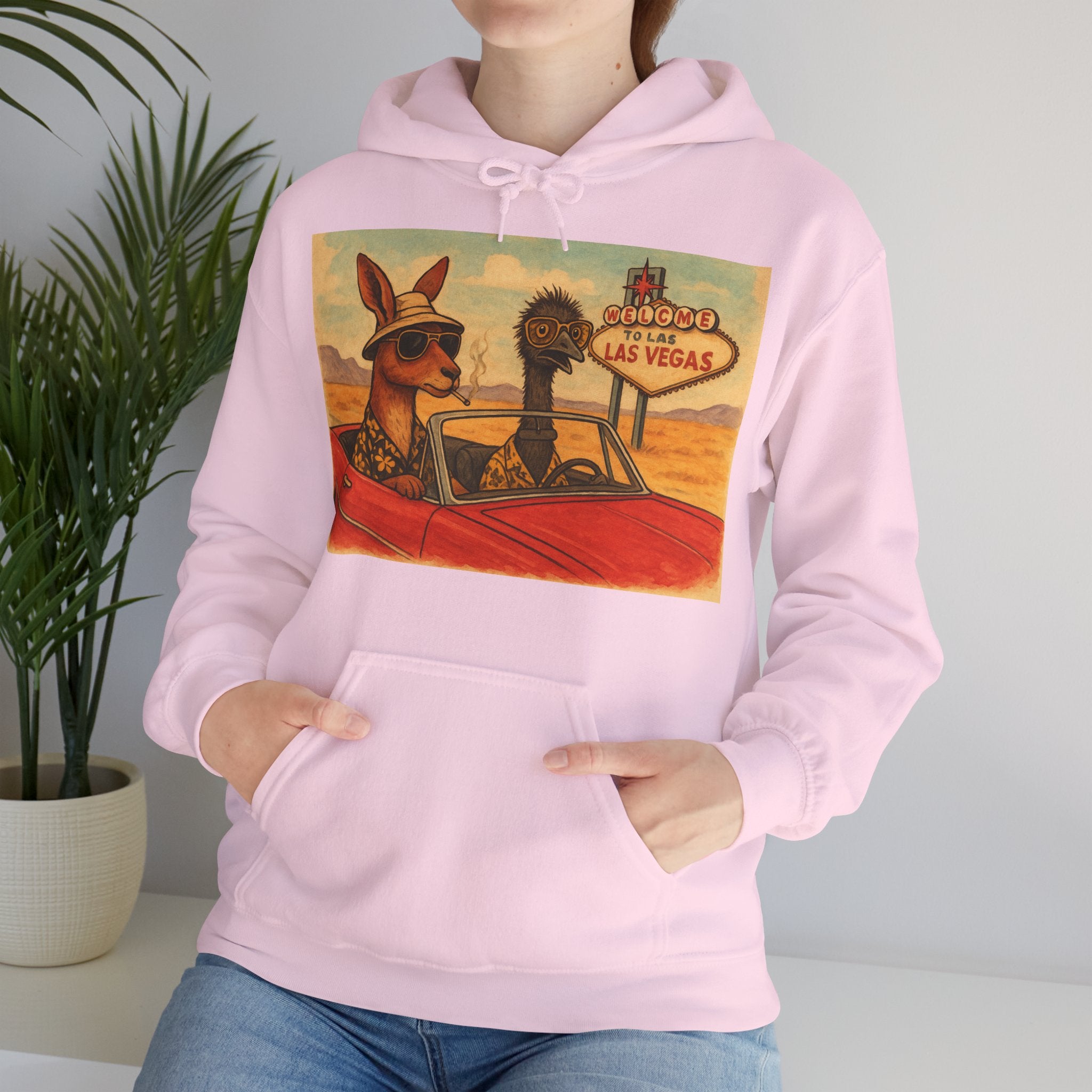 Fear and Loathing With Aussie Animals Hoodie