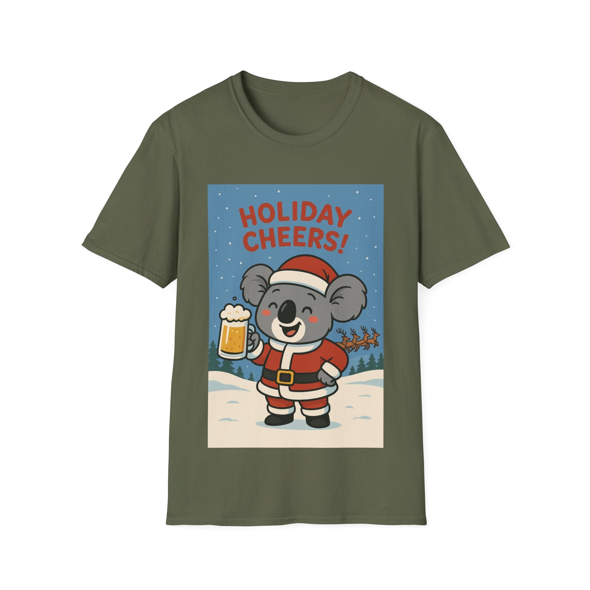 Christmas Cheers Koala Santa T-Shirt