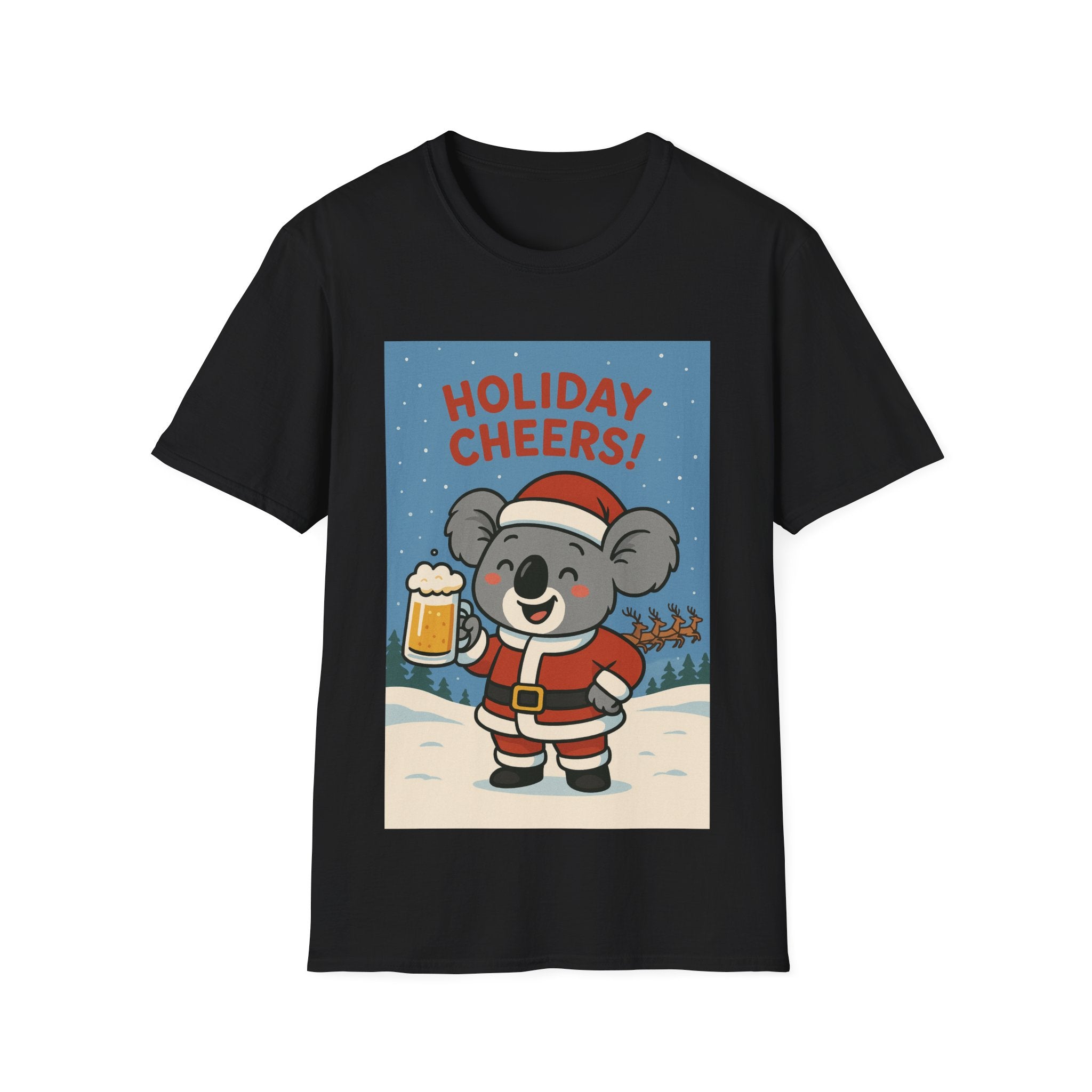 Christmas Cheers Koala Santa T-Shirt