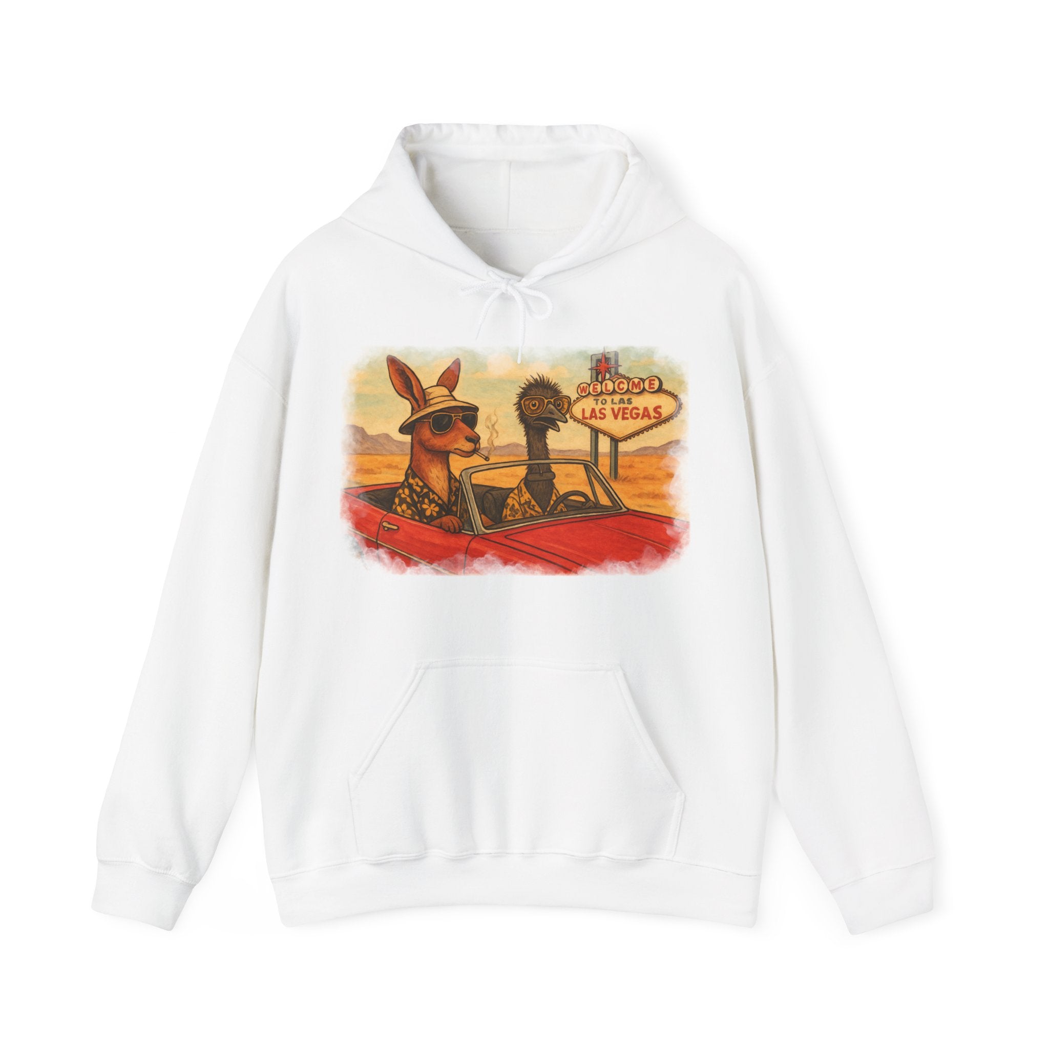 Fear and Loathing With Aussie Animals Hoodie