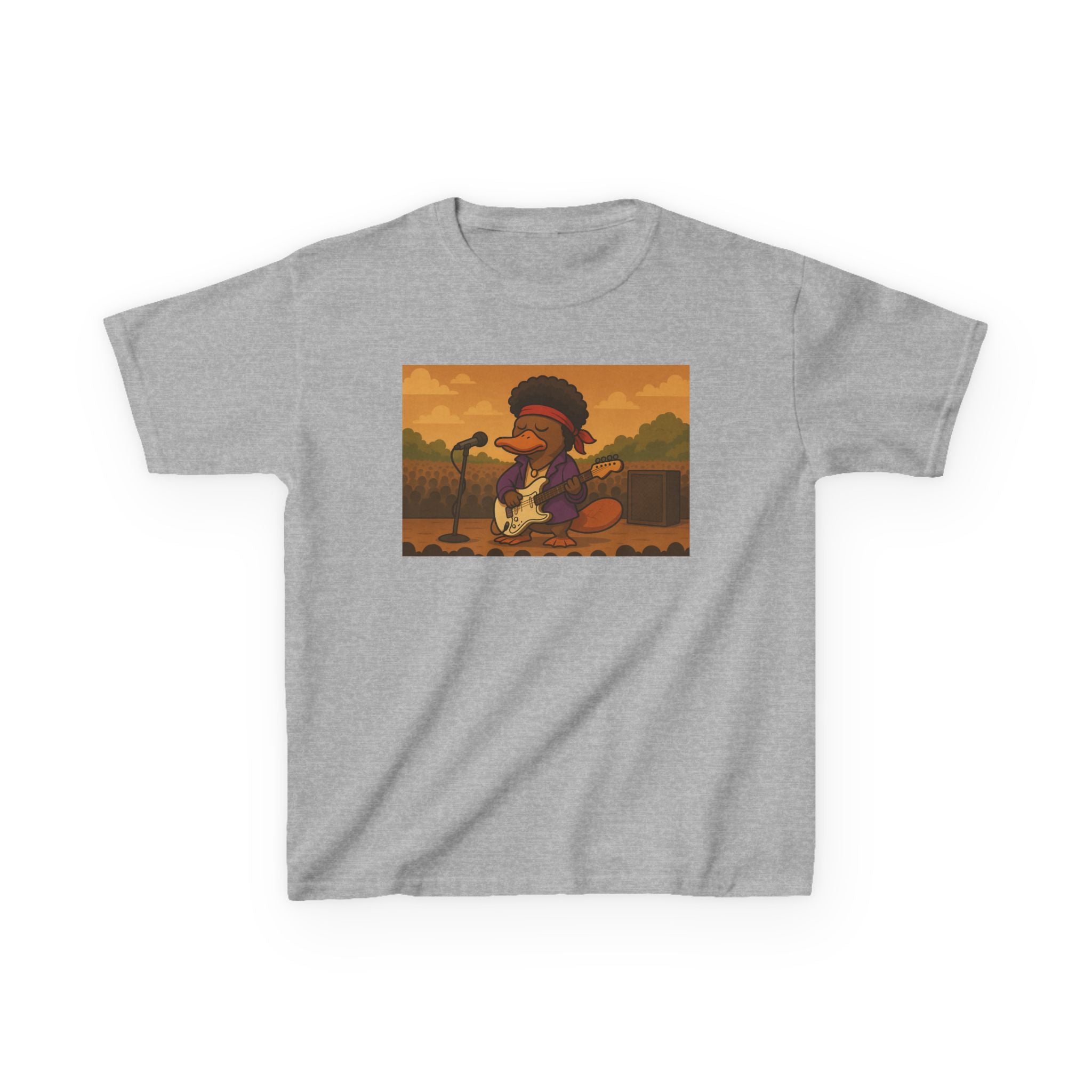 Rockin Platypus Kids T-Shirt